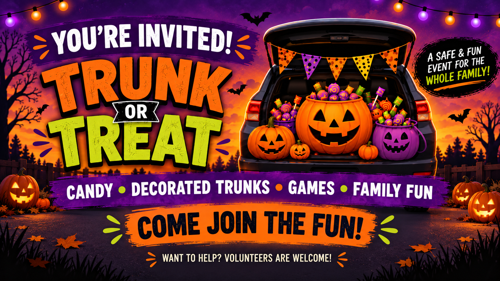 Trunk or Treat