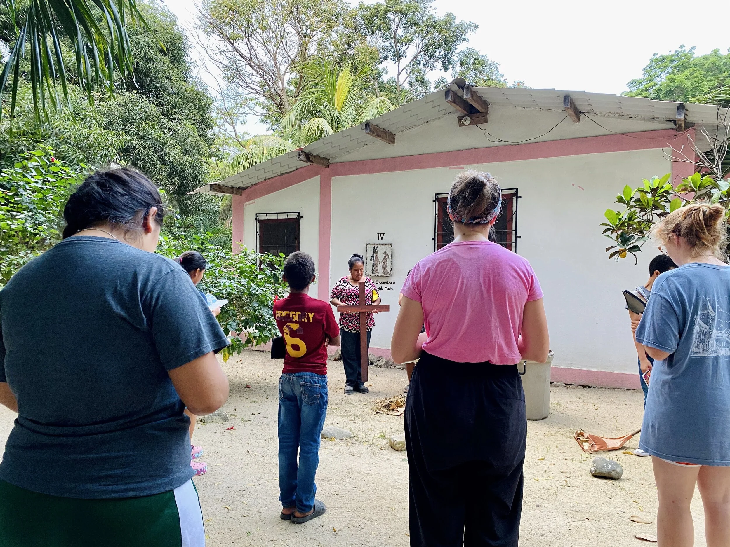 The Way of the Cross with the Finca
