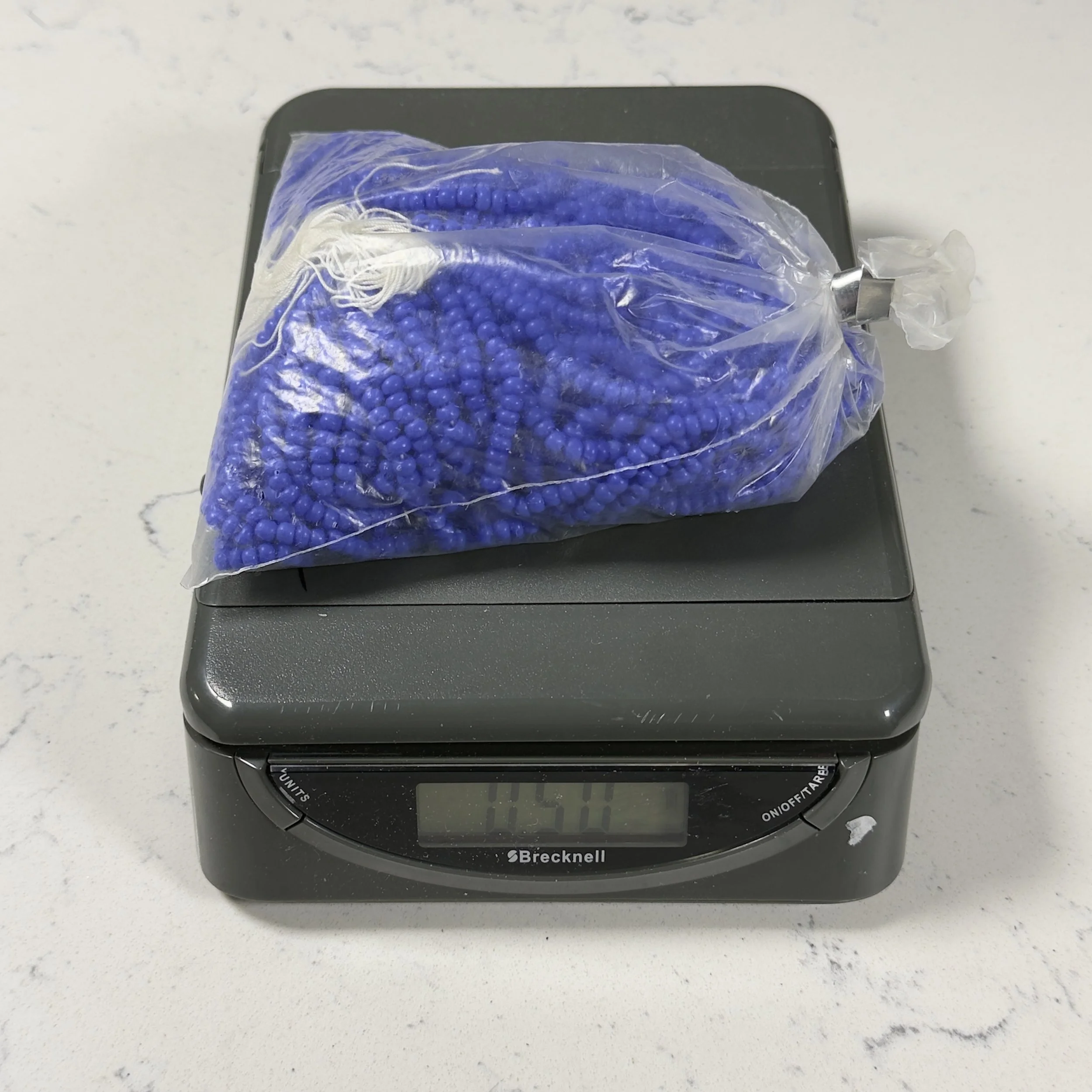 D- BEAD PACK- ROYAL BLUE VINTAGE BOHEMIAN CZECH GLASS SEED PONY BEADS