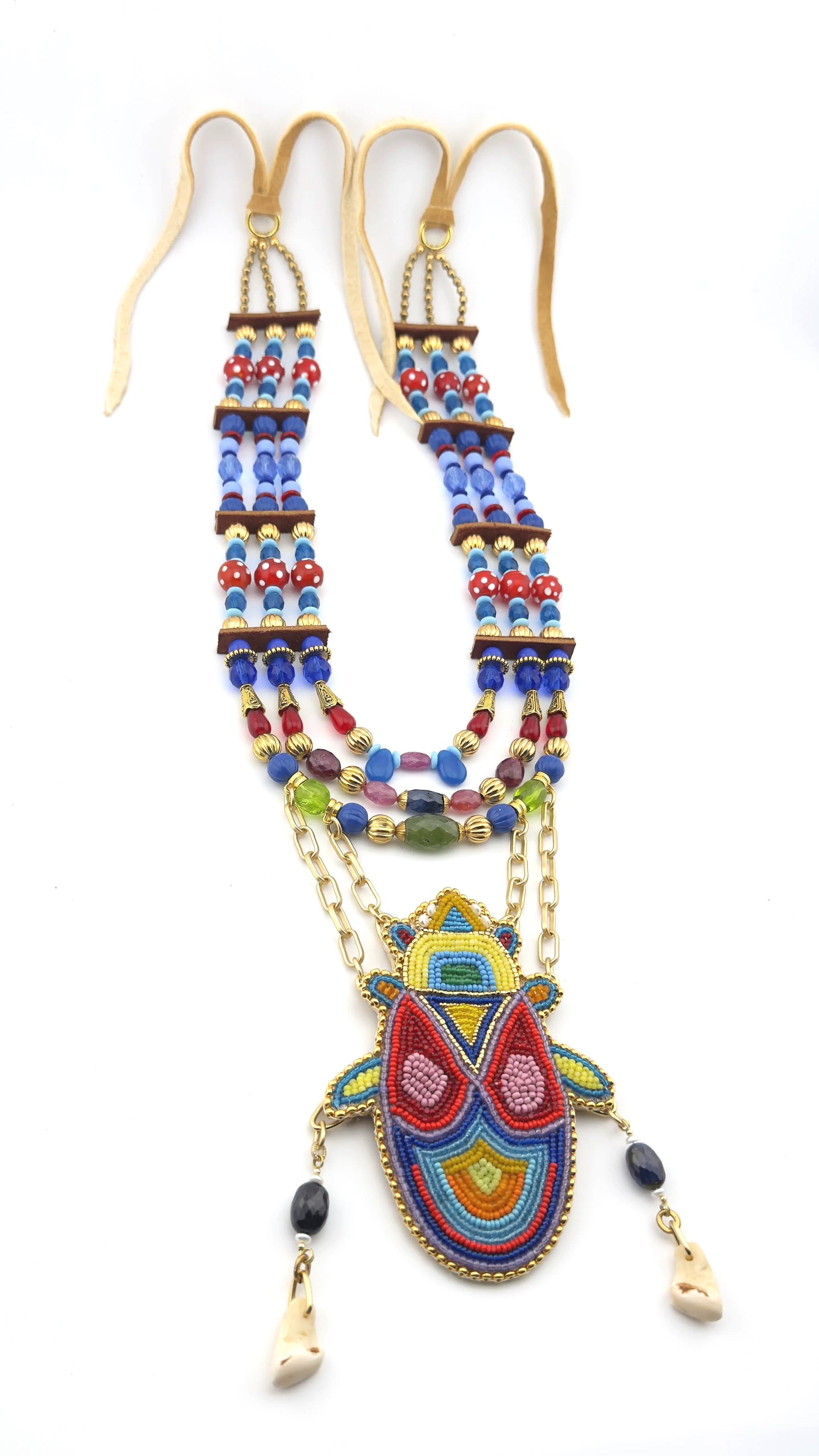 "BUG MEDICINE NECKLACE"