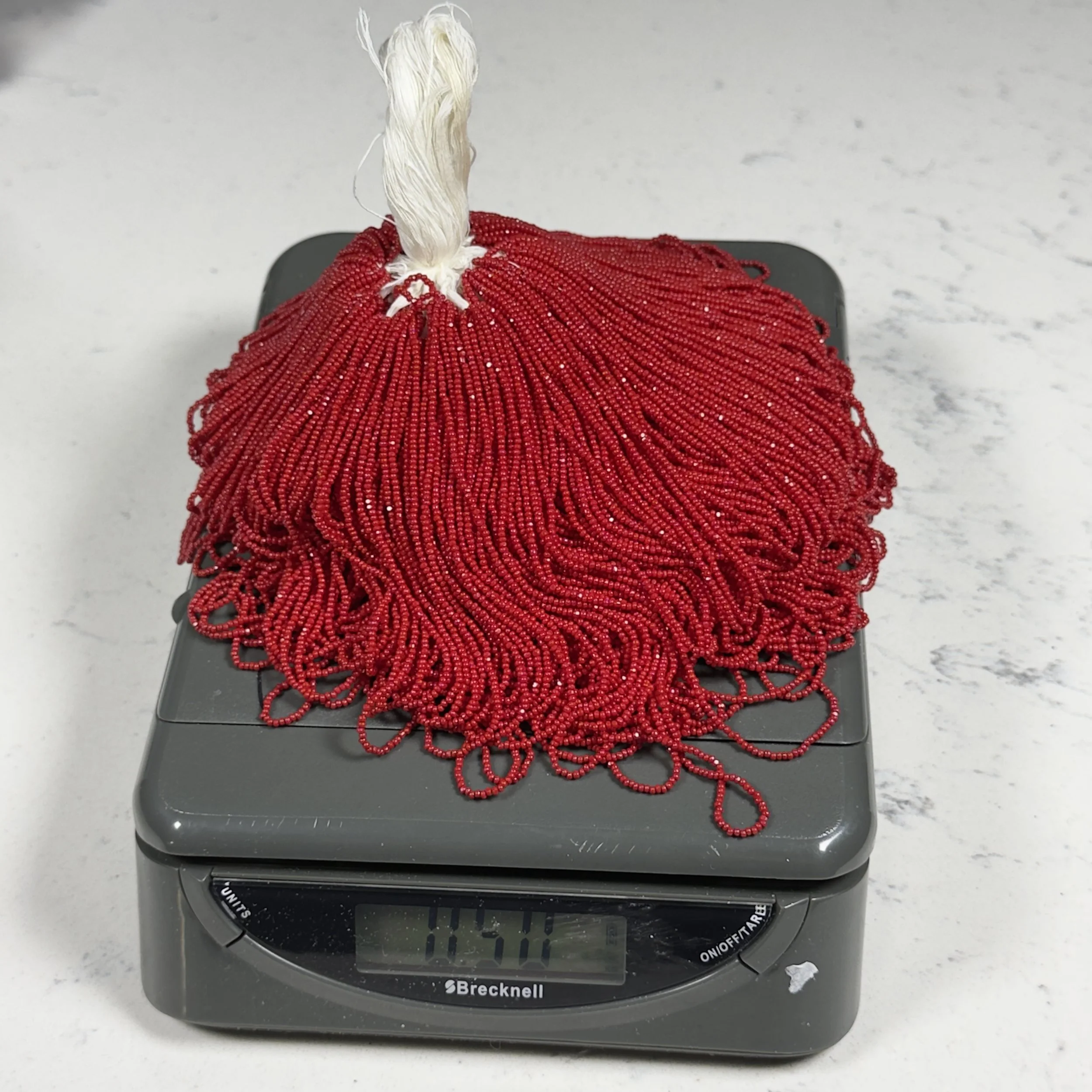 1- MAROON- OLD STOCK MASTER HANK 13/0 CHARLOTTE TRUE CUTS