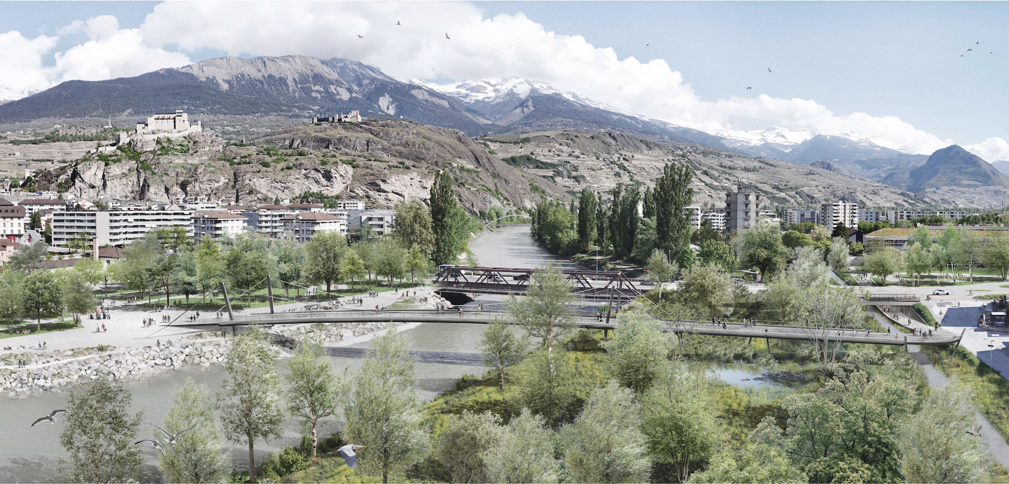 Concours Passerelle Ste-Marguerite | Sion (VS) 