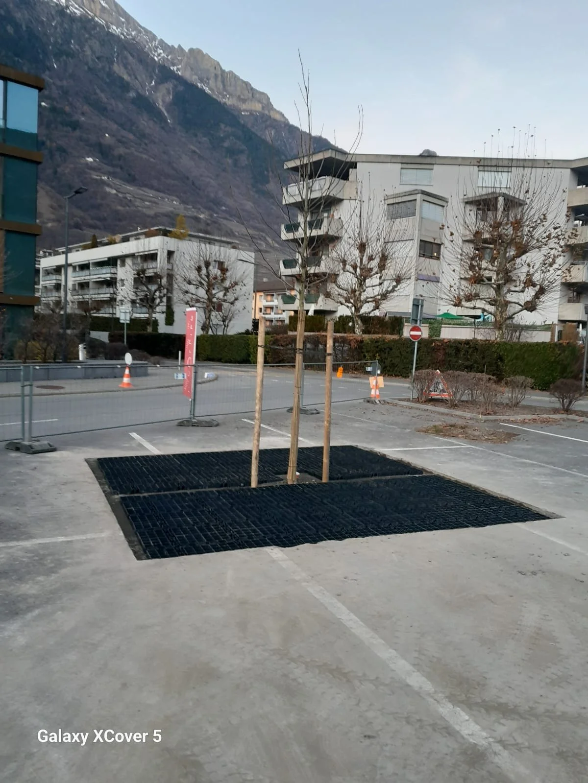 Etude et réalisation - arborisation parking CO | Fully (VS) 