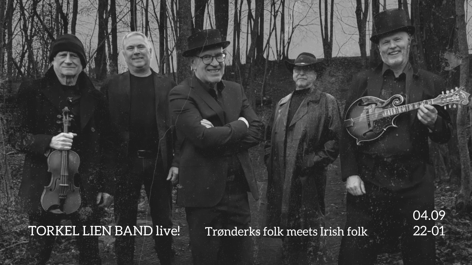 Torkel Lien Band live! Trøndersk pop meets Irish folk