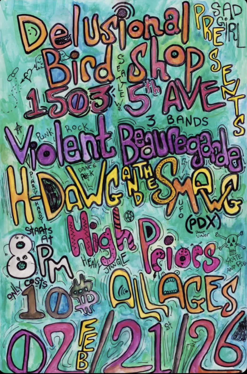 Violent beauregarde,    h-dawg and the smawg, high priors