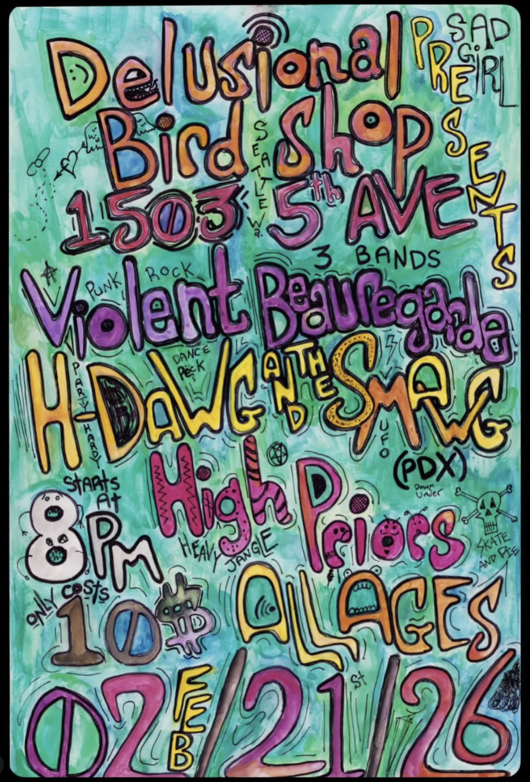 Violent Beauregarde, H-Dawg and the Smawg, High Priors