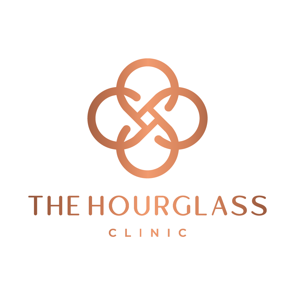 logo The Hourglass Clinic คลินิกร้อยไหมดเทคนิค THC Lock โดยคุณหมอเซนท์