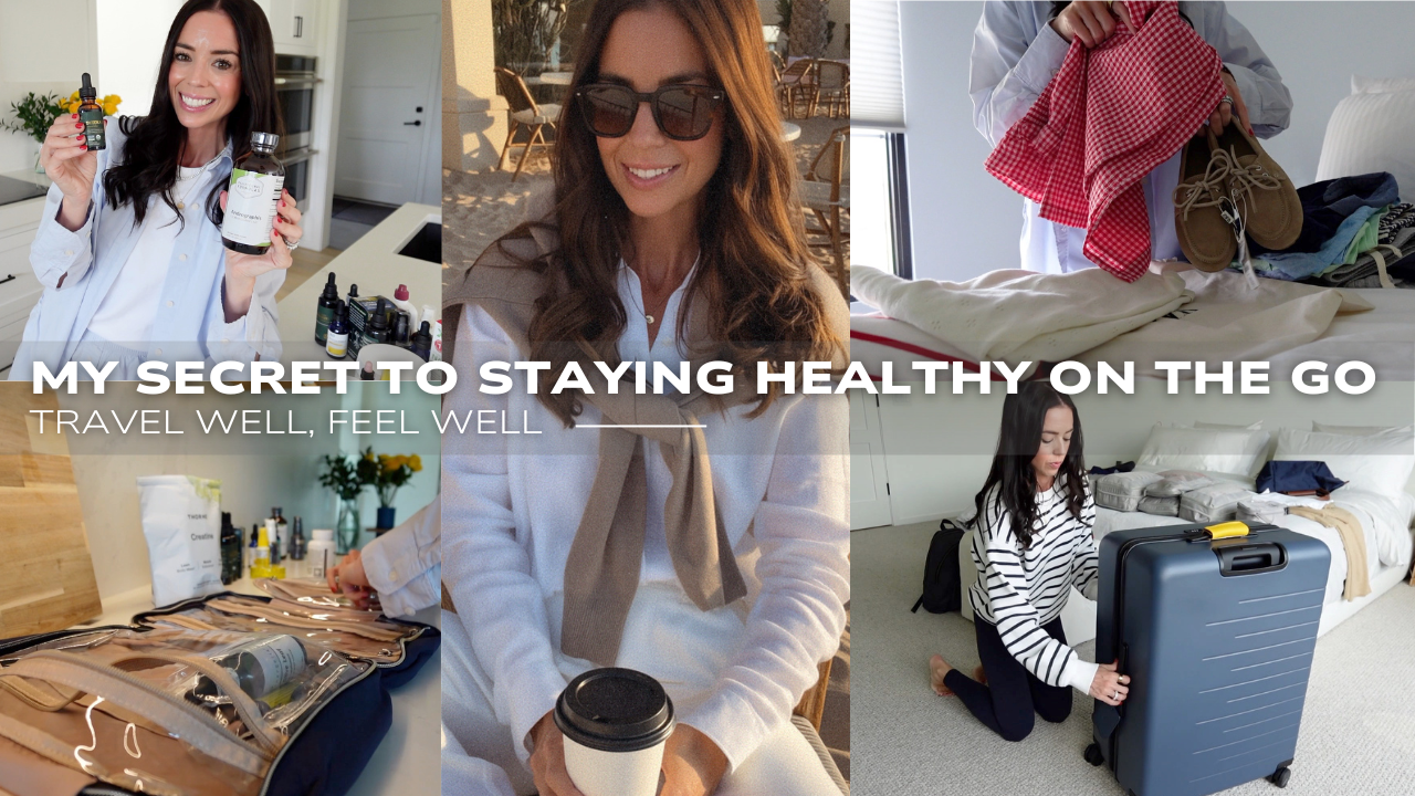 HEALTHY TRAVEL ESSENTIALS | My Secret to Feeling Great on The Go