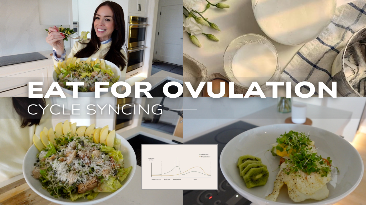 WHAT I EAT IN A DAY | Ovulation Phase