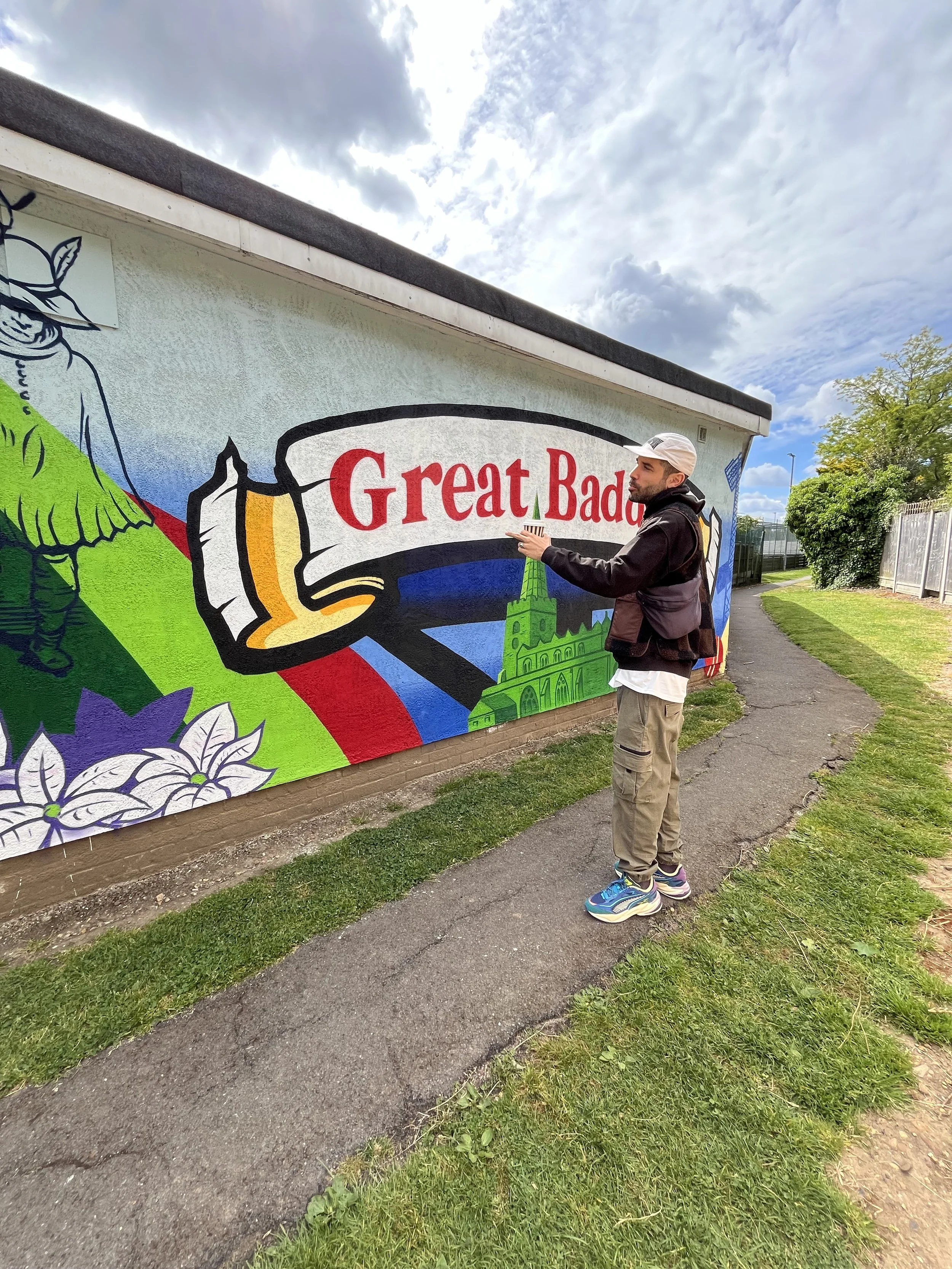 Miguel H. Cuar shares his Great Baddow Mural Story 