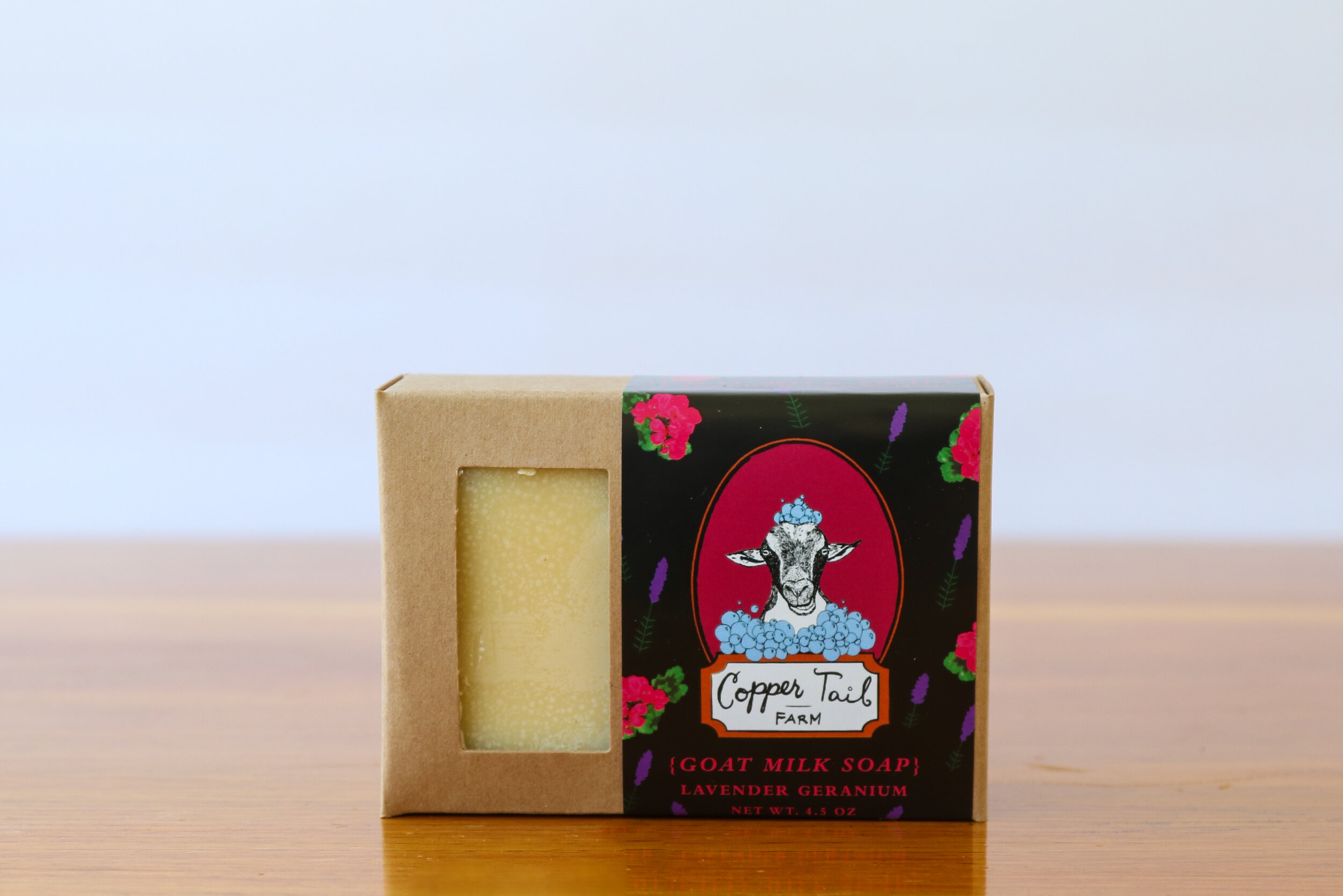 Lavender Geranium Goat Milk Soap