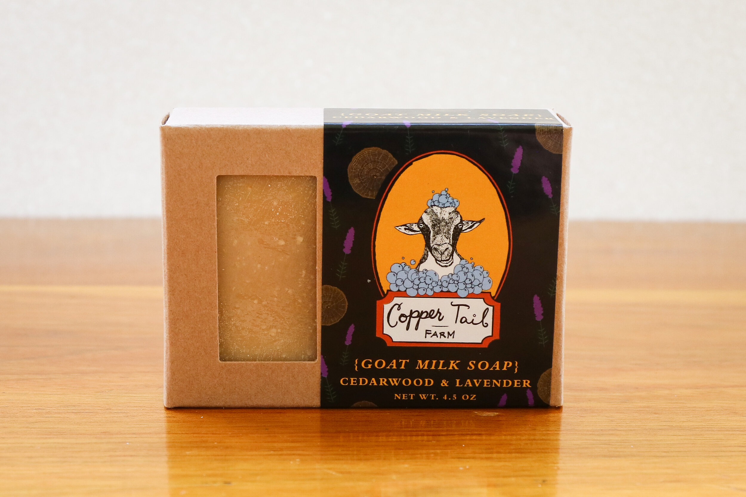 Cedarwood Lavender Goat Milk Soap