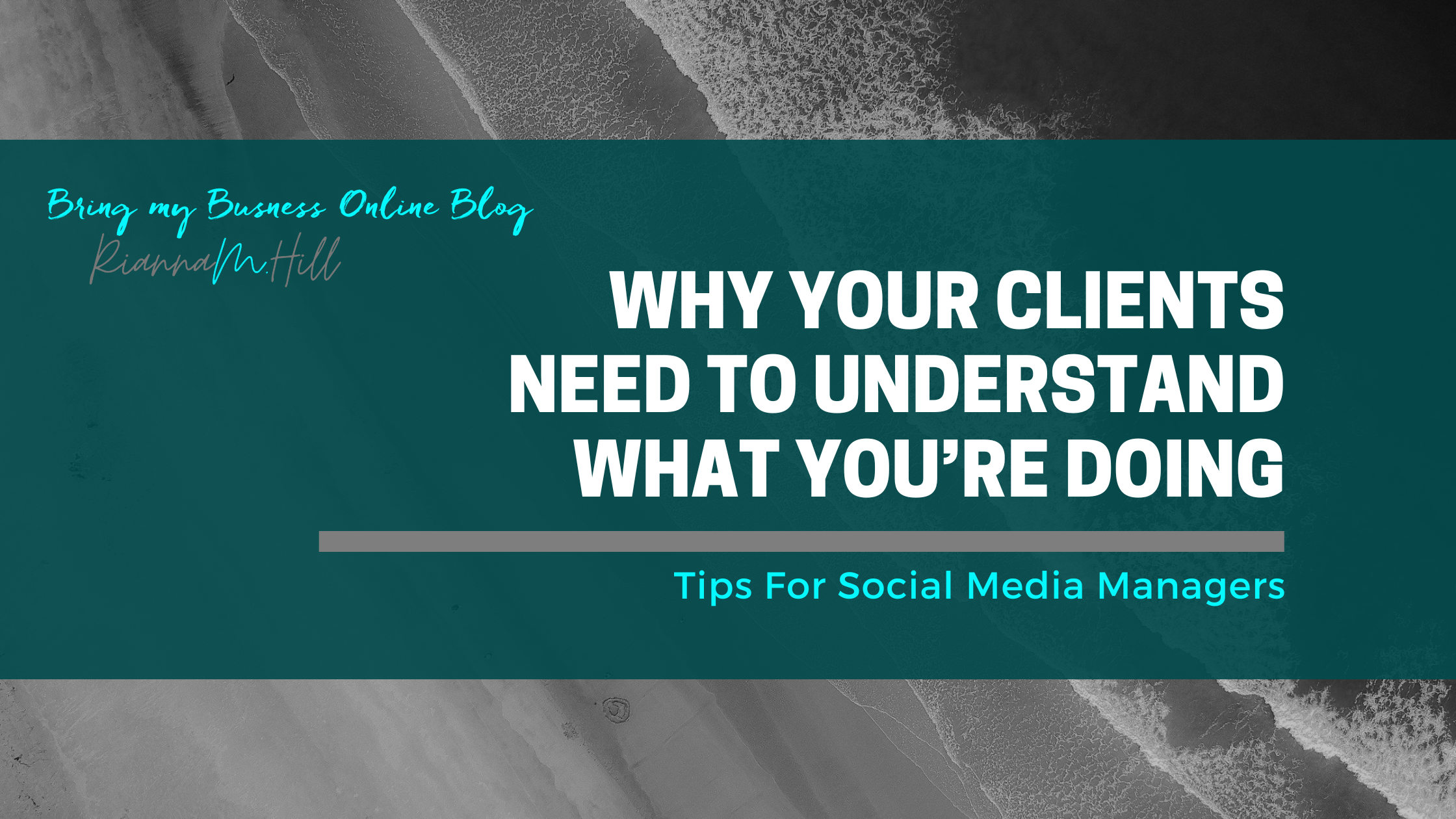 Your Clients Need to Understand What You are Doing