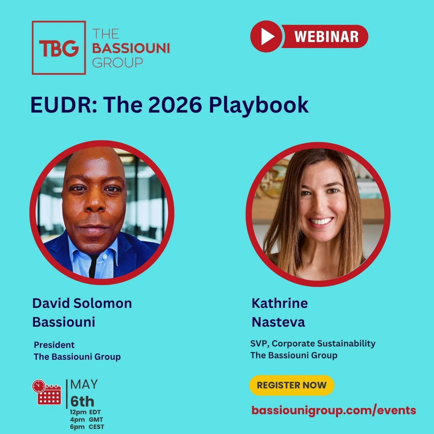 EU Deforestation Regulation (EUDR) Webinar — TBG