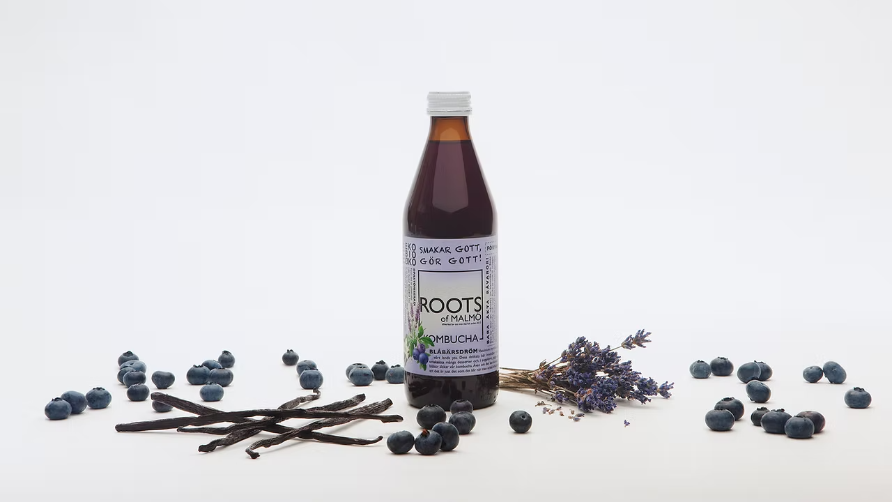 Roots of Malmö Kombucha Bottle 330ML