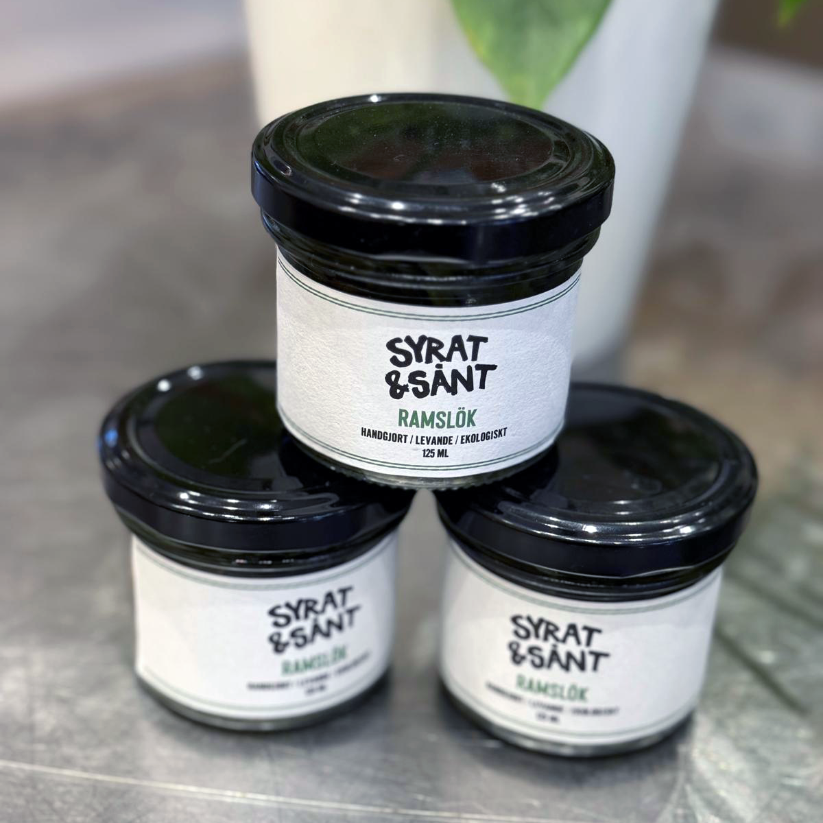Syrat & Sånt Organic Fermented Wild Garlic (Ramslök)