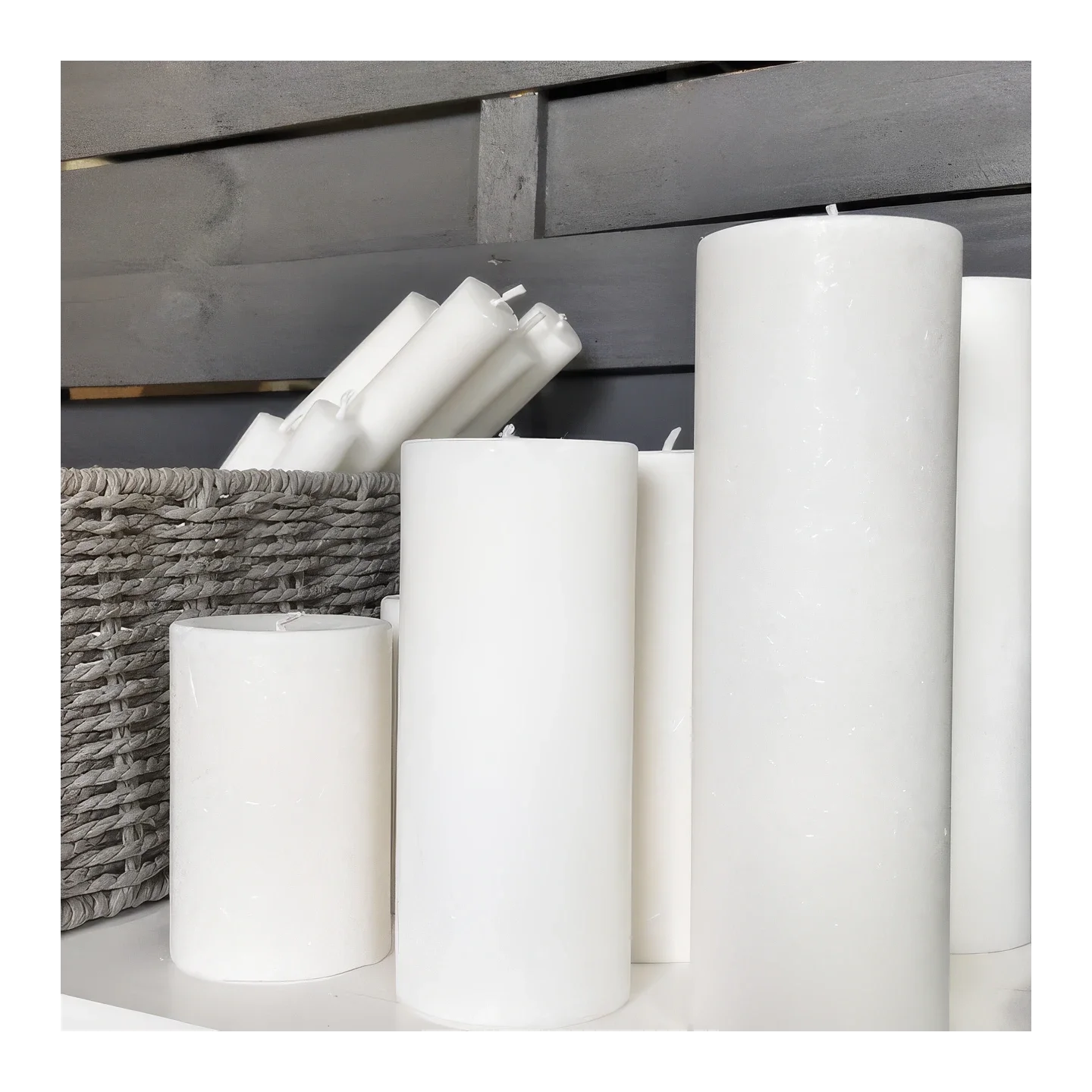Yvelis pillar candles 70mm - Blockljus 70mm