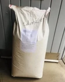 Sack of sunflower seeds