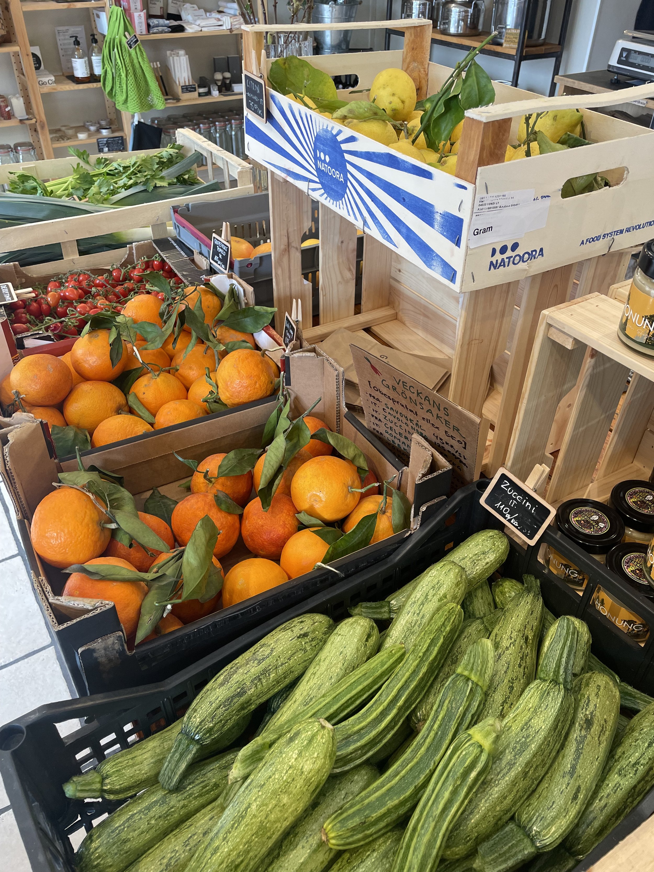 Vegetables and fruits - Grönsaker och frukt