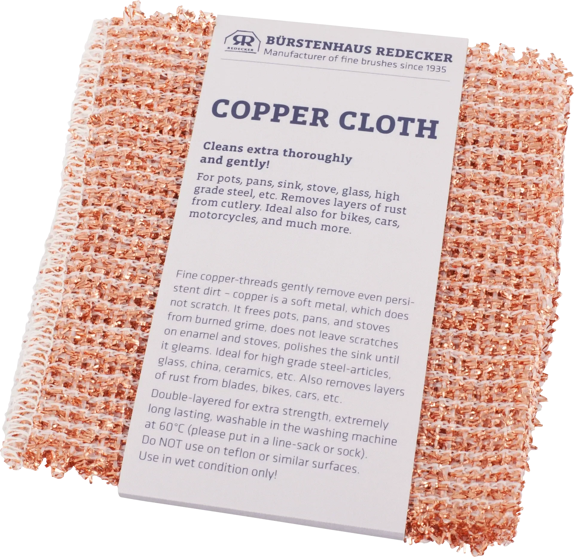 Redecker Copper Cloth - Kopparduk