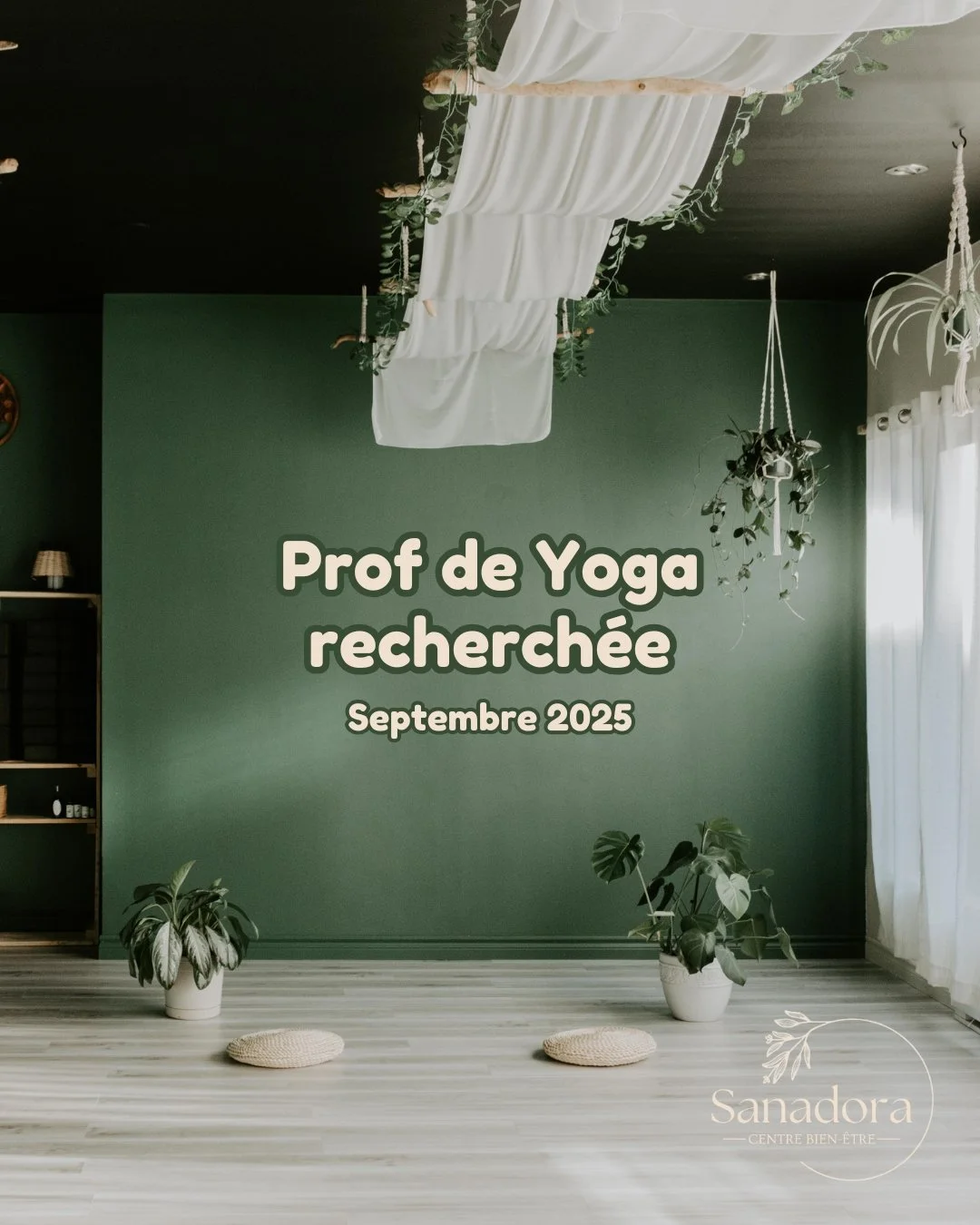 On cherche une prof de yoga &agrave; l&rsquo;&eacute;coute pour offrir un nouveau cours de yoga le mercredi &agrave; 19h et le dimanche matin &agrave; partir de cet automne, dans notre beau studio au c&oelig;ur du Centre-Ville de Saint-Hyacinthe.

💫