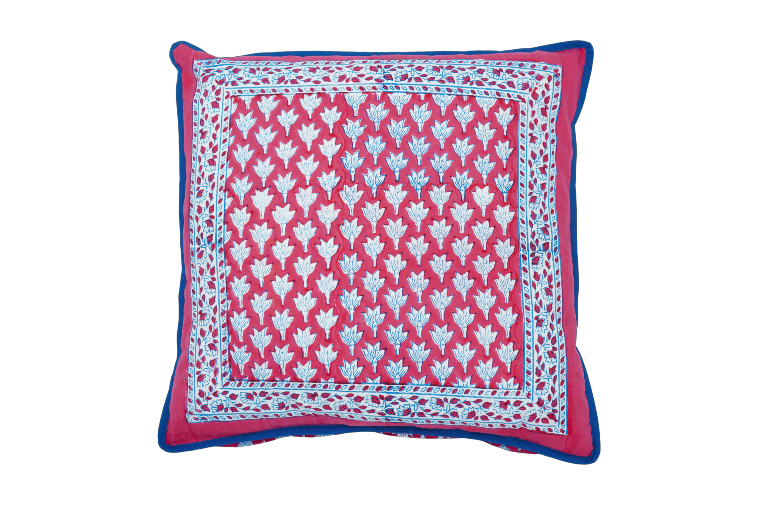 Pink Chameli Cushion Cover