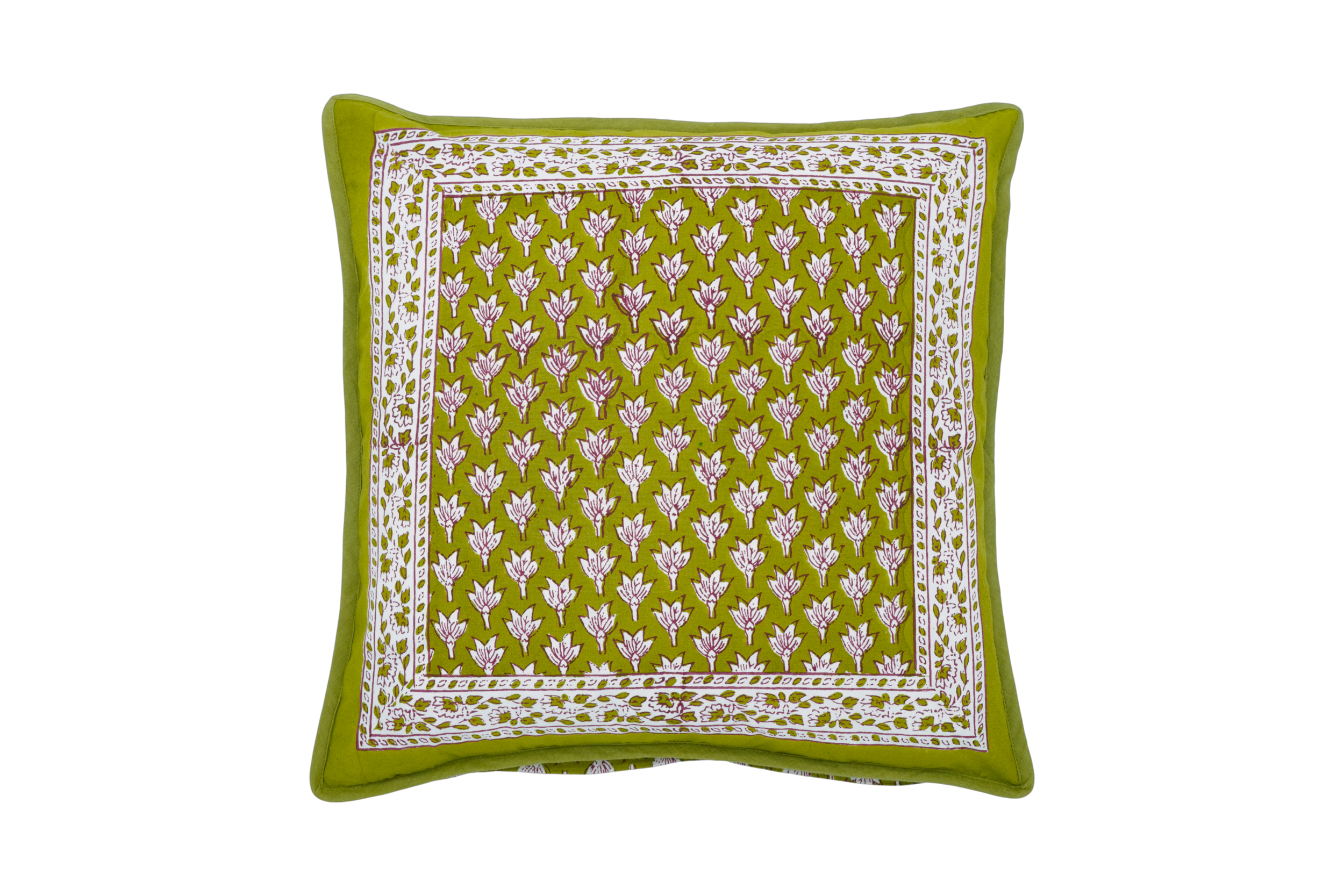 Olive Chameli Cushion