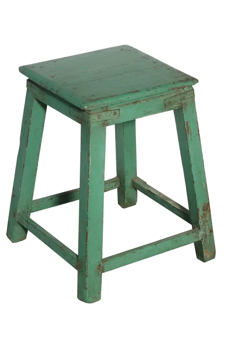 Sea Green Stool