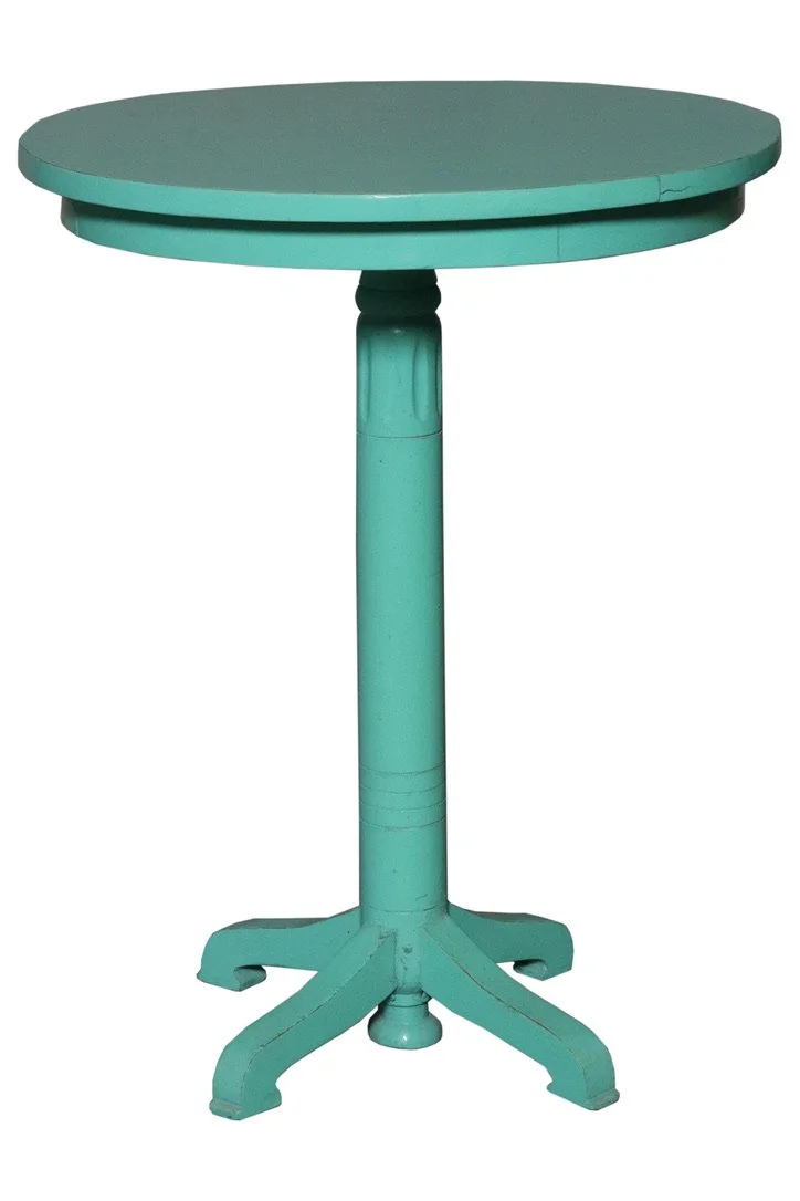 Tall Round Side Table