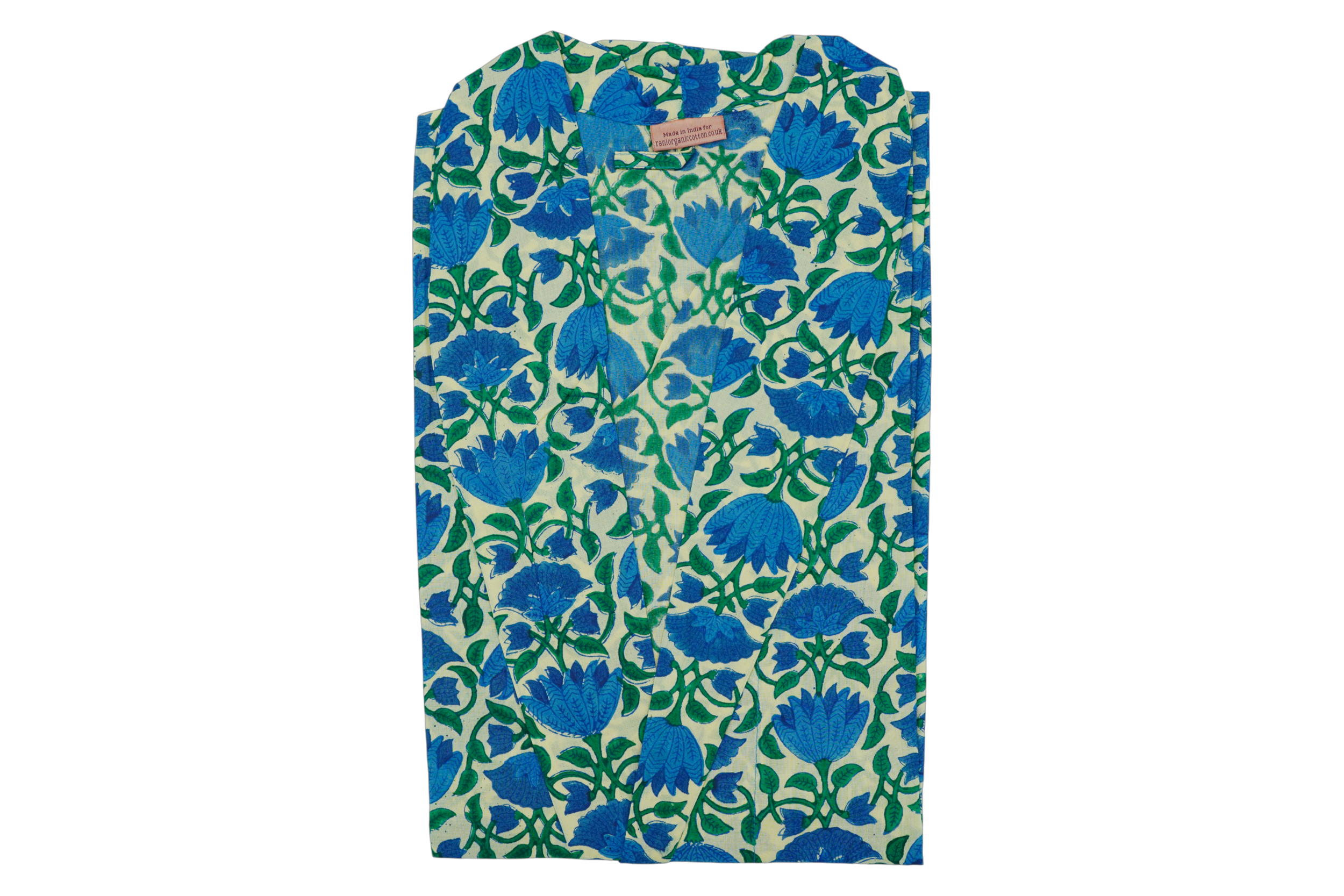 Blue Lotus Voile Dressing Gown