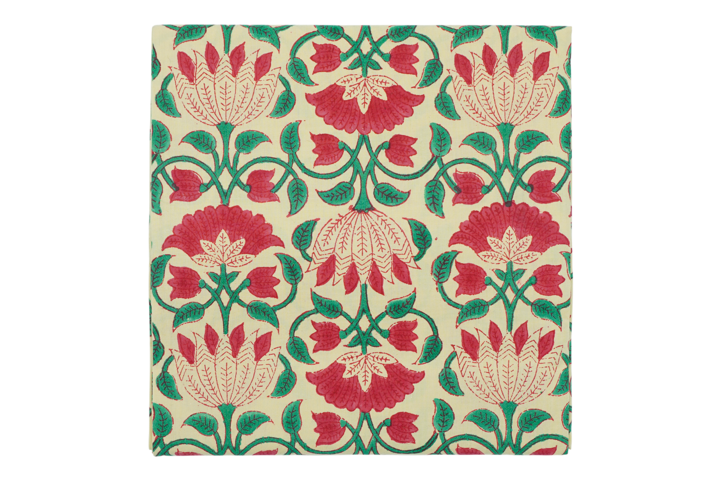 Half Red Lotus Tablecloth