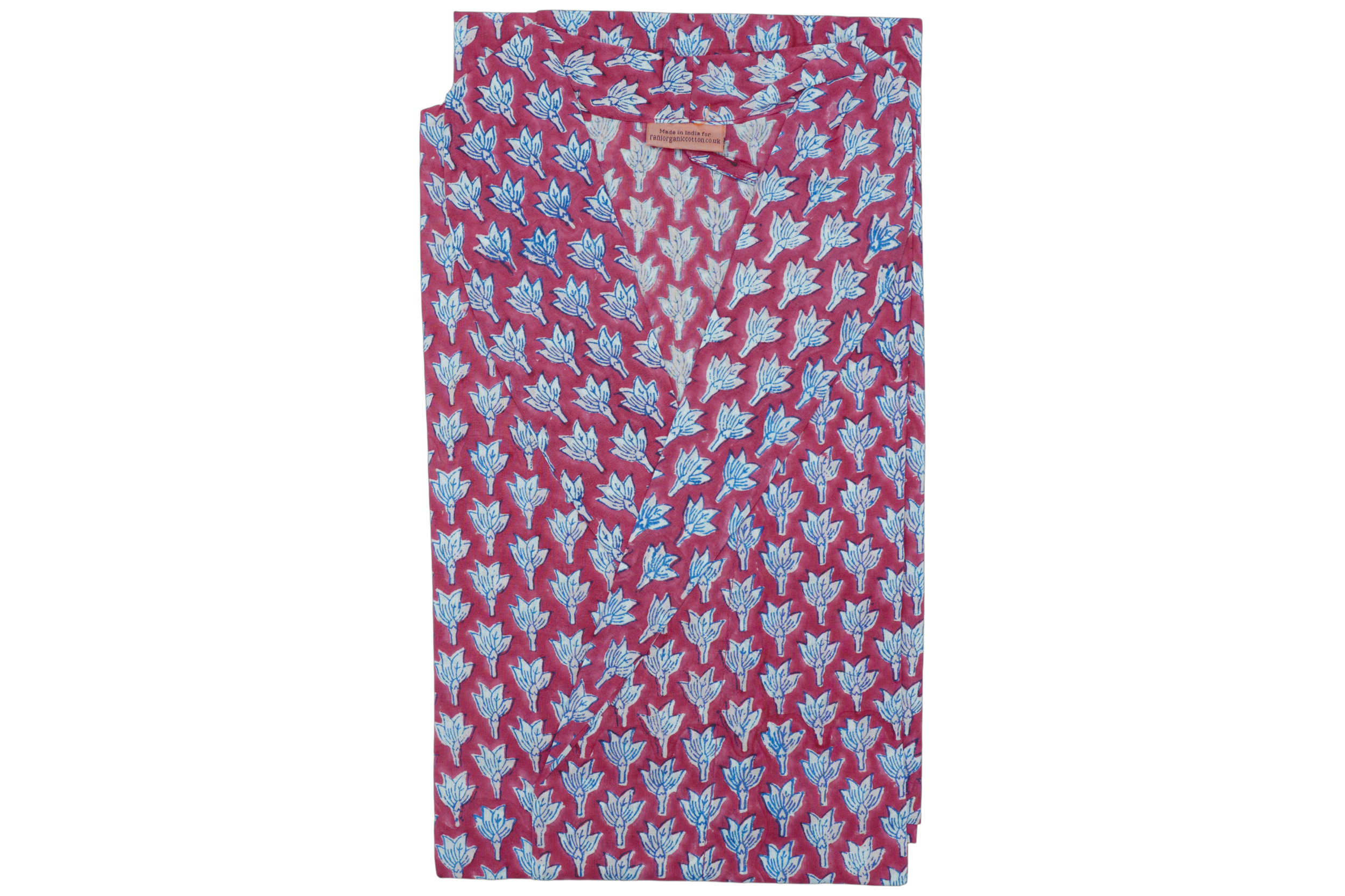 Pink Chameli Voile Dressing Gown