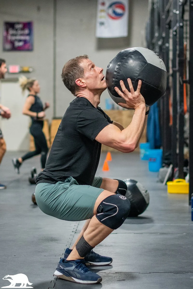 man wallball shots
