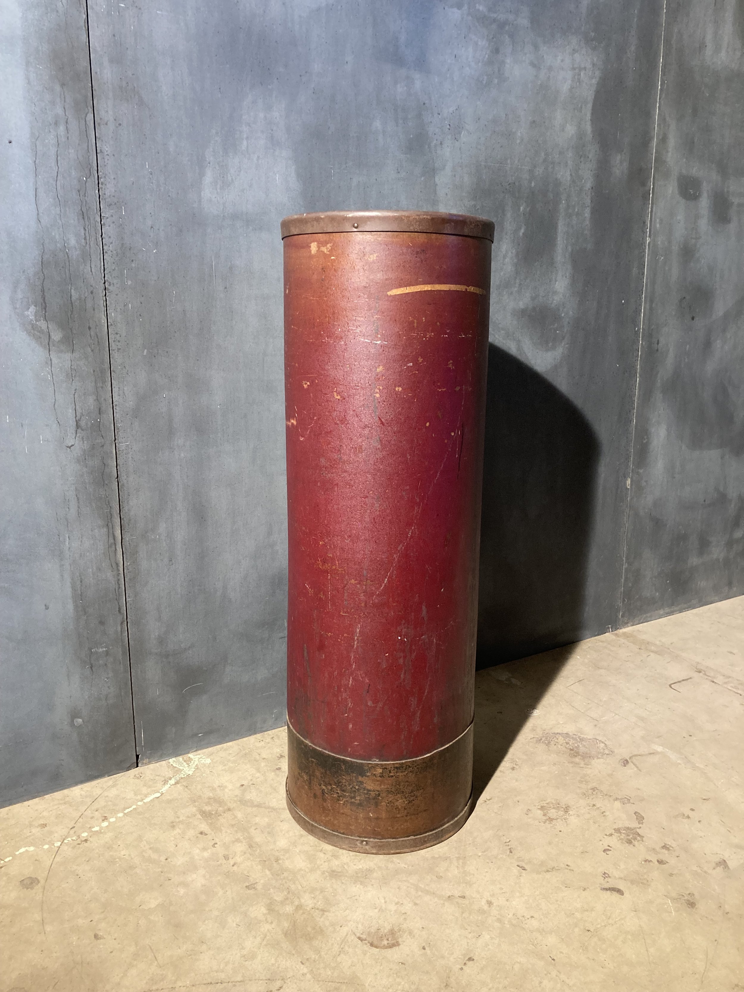 Vintage Textile Bin