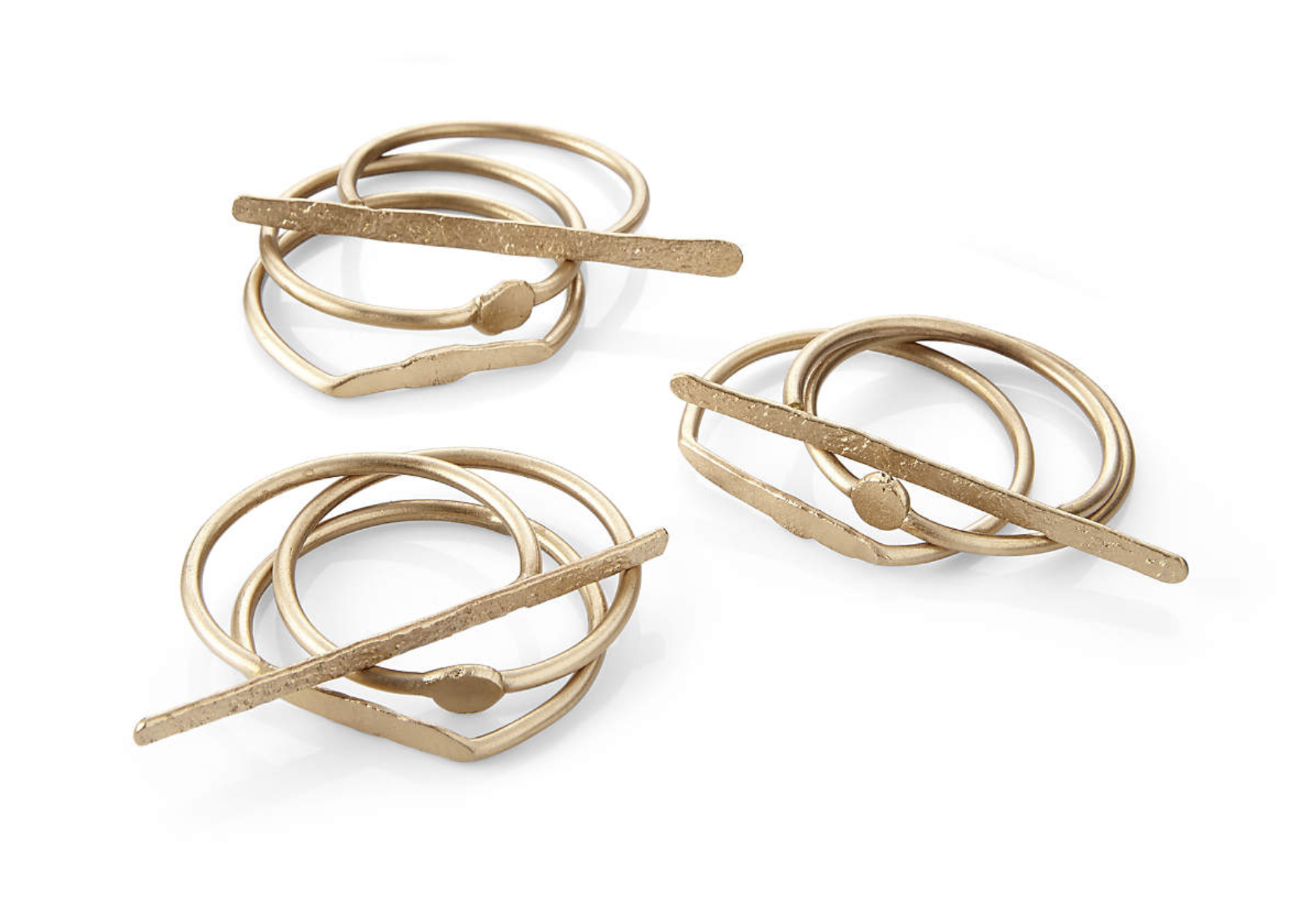 Crate & Barrel Napkin Rings