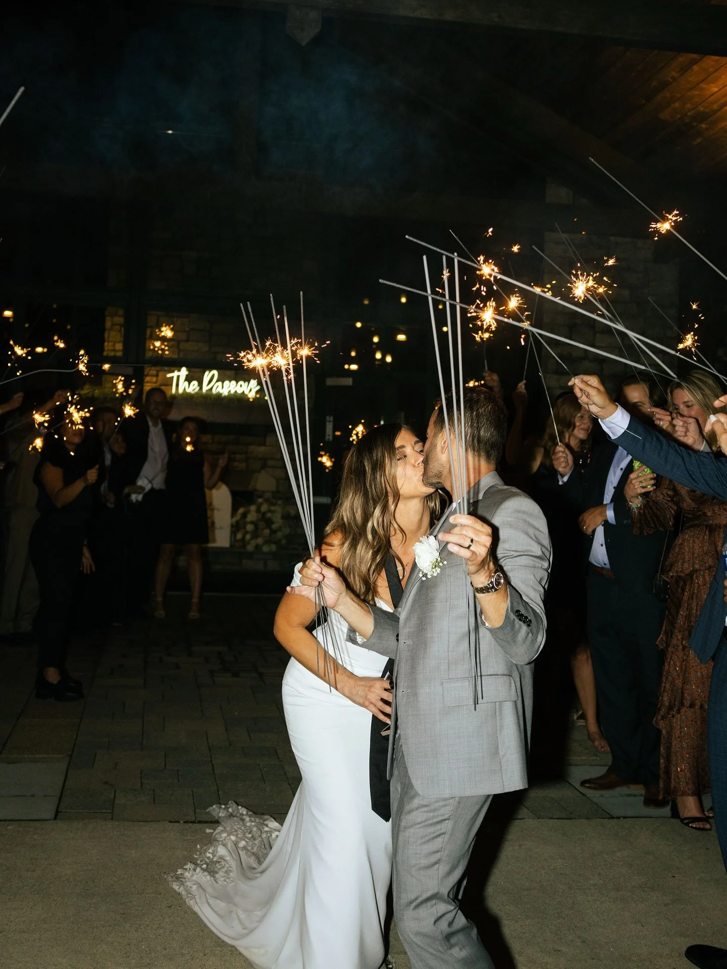 Who doesn&rsquo;t love a little sparkler exit moment!? I know I do✨🦋 You could feel Steve and Mollie&rsquo;s love for eachother throughout the whole day, it was so beautiful!

#monarchcreative #clevelandweddingphotographer #clevelandwedding #ohiowed