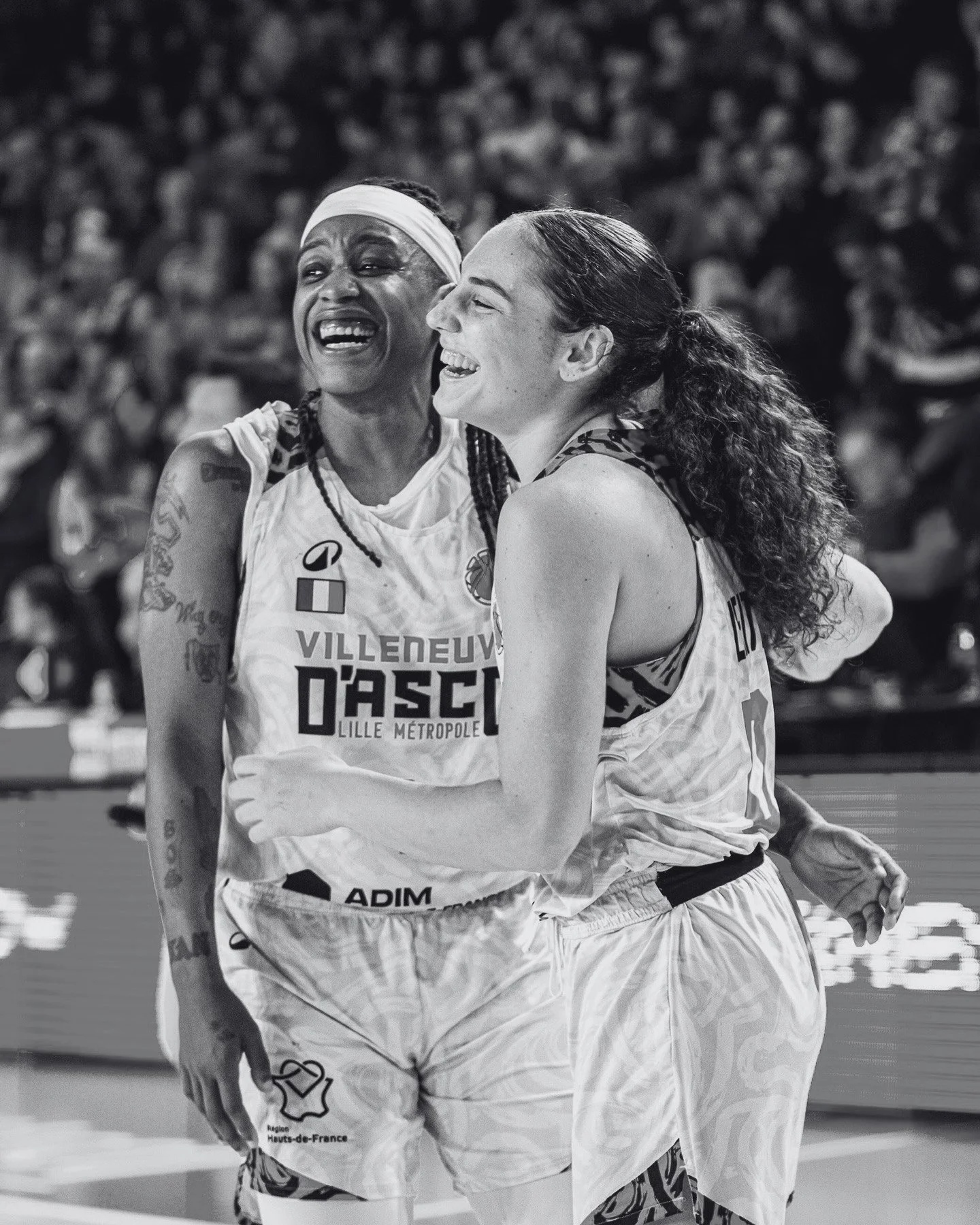 Shavonte Zellous and Carla Leite