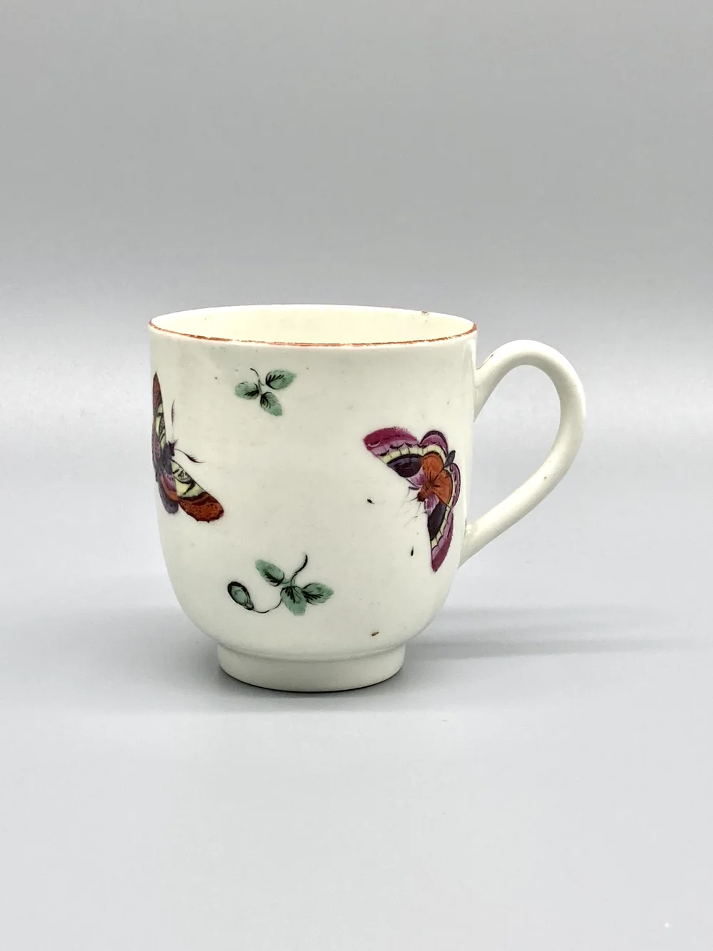 Early Worcester Porcelain Coffee Cup, circa 1765-75