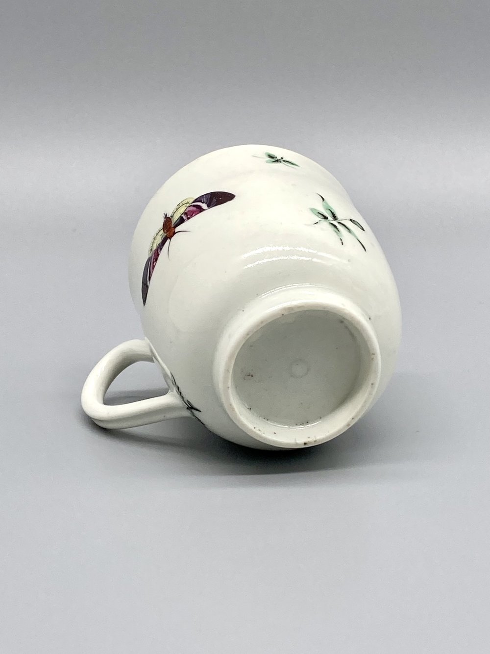 Early Worcester Porcelain Coffee Cup, circa 1765-75