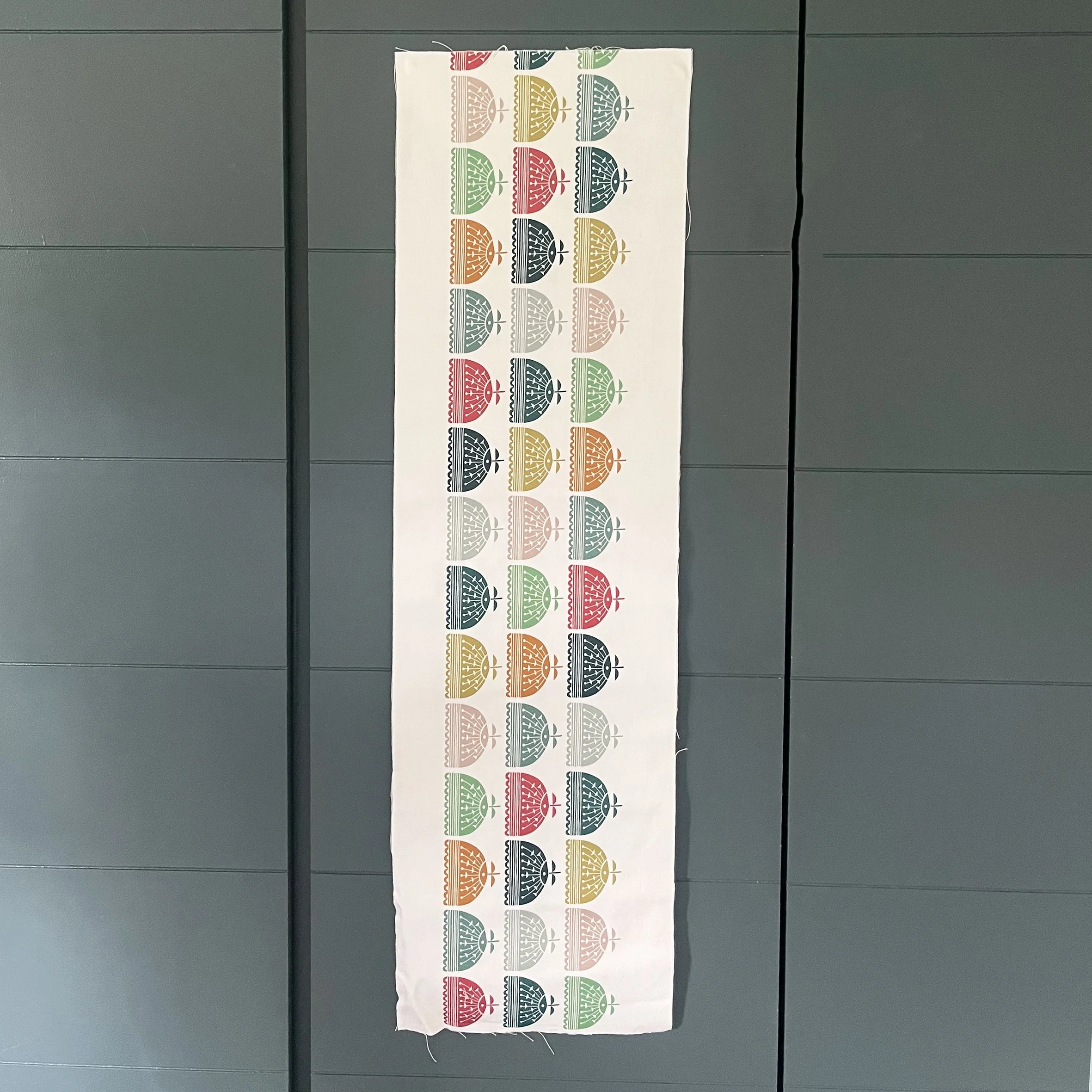 SAMPLE Flower fabric panel-YELLOW FLOWER | British Made (Copy)