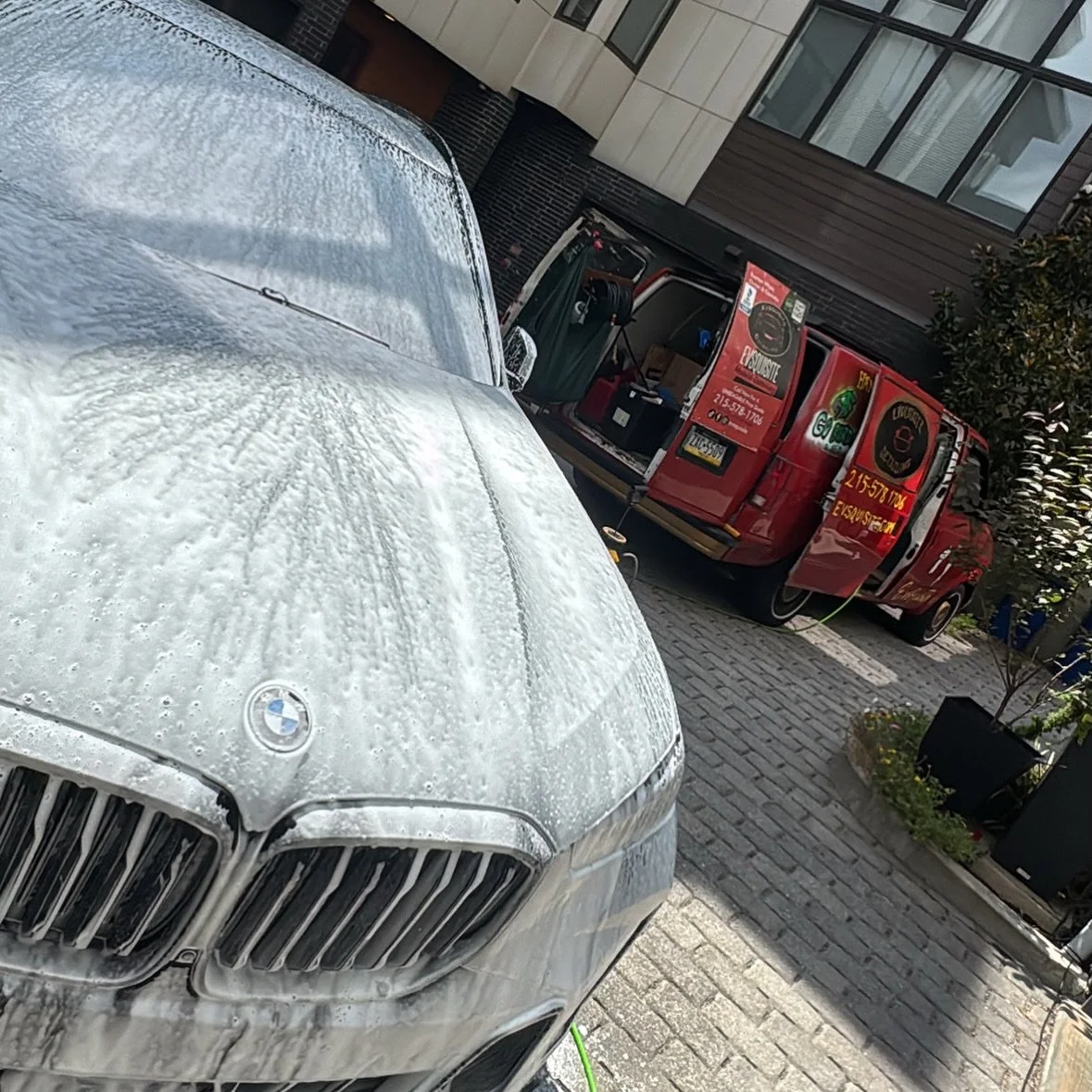 Random snow foam photo dump
Ride with a shine to compliment your style!
Visit evsquisite.com
#evsquisite #mobiledetailing #philadelphia #beforeandafter #floormats #cars #clean #detailing #stripes #appointments #booknow #carcleaning #detailerofinstagr