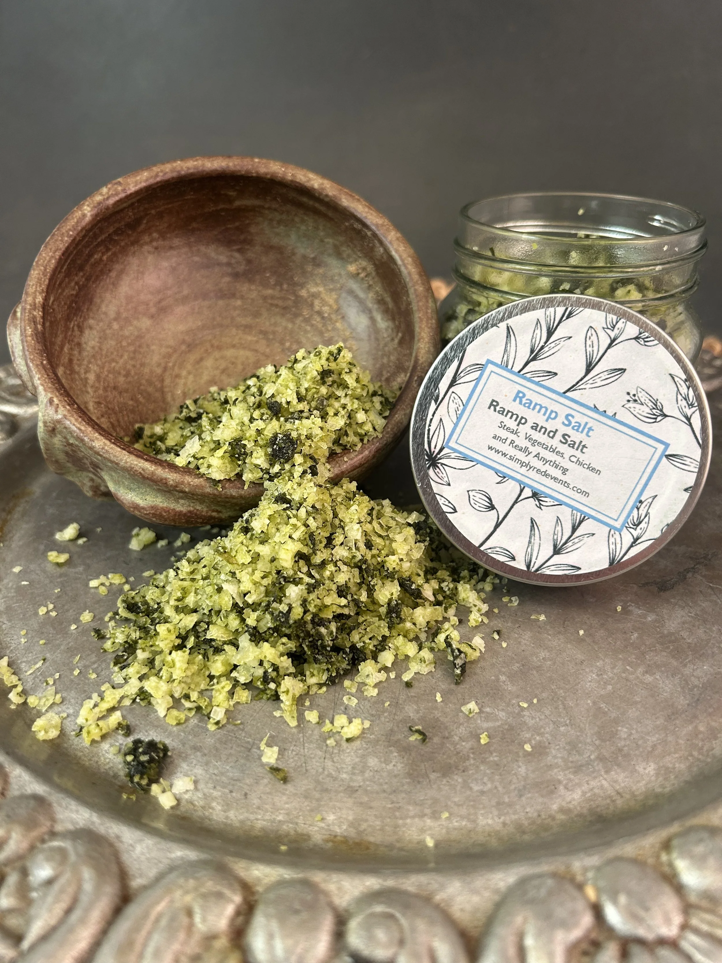 Ramp salt, cooking, easy recipes, cook with Ramps