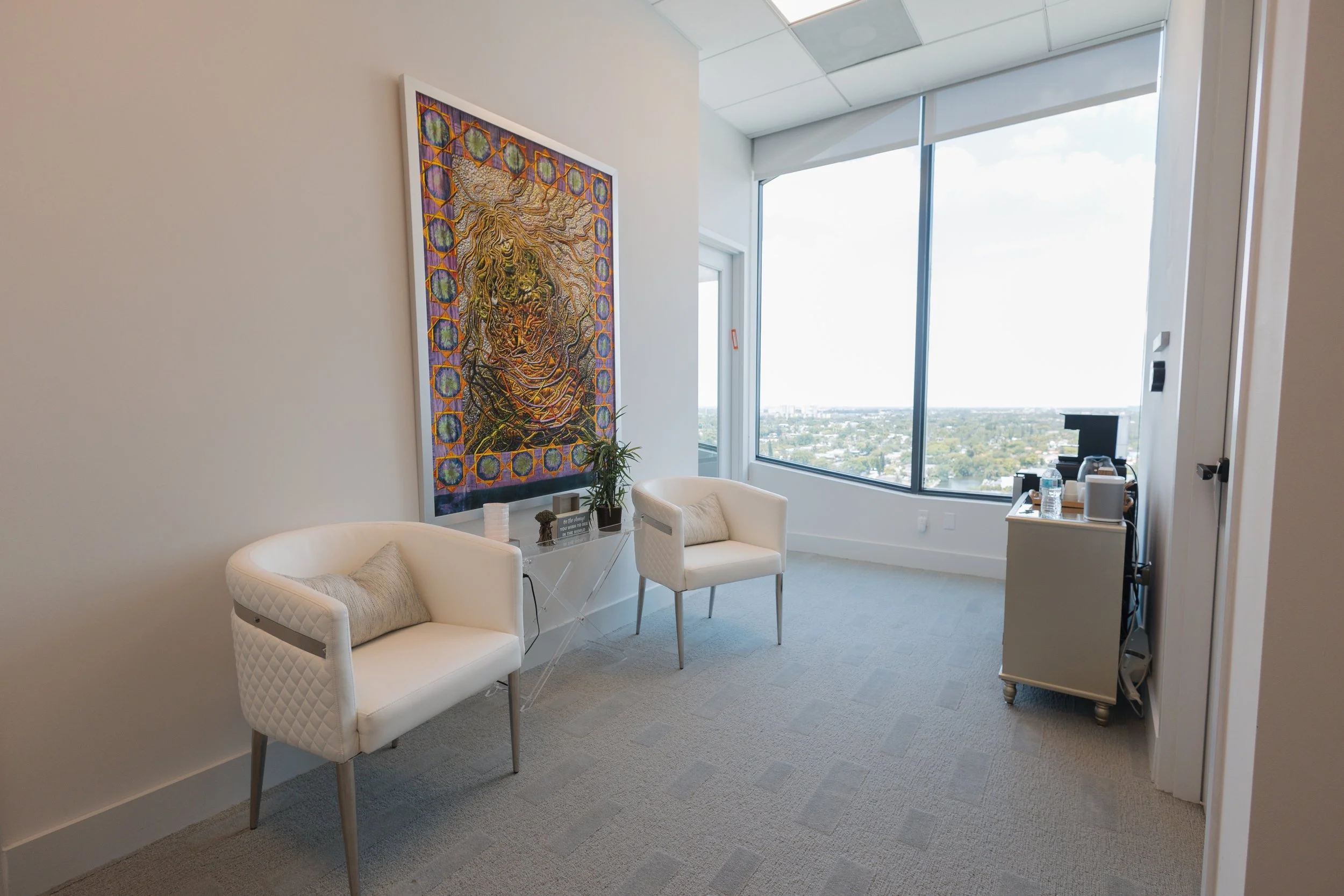 Waiting Room of Mendel Toron Psychotherapy Group