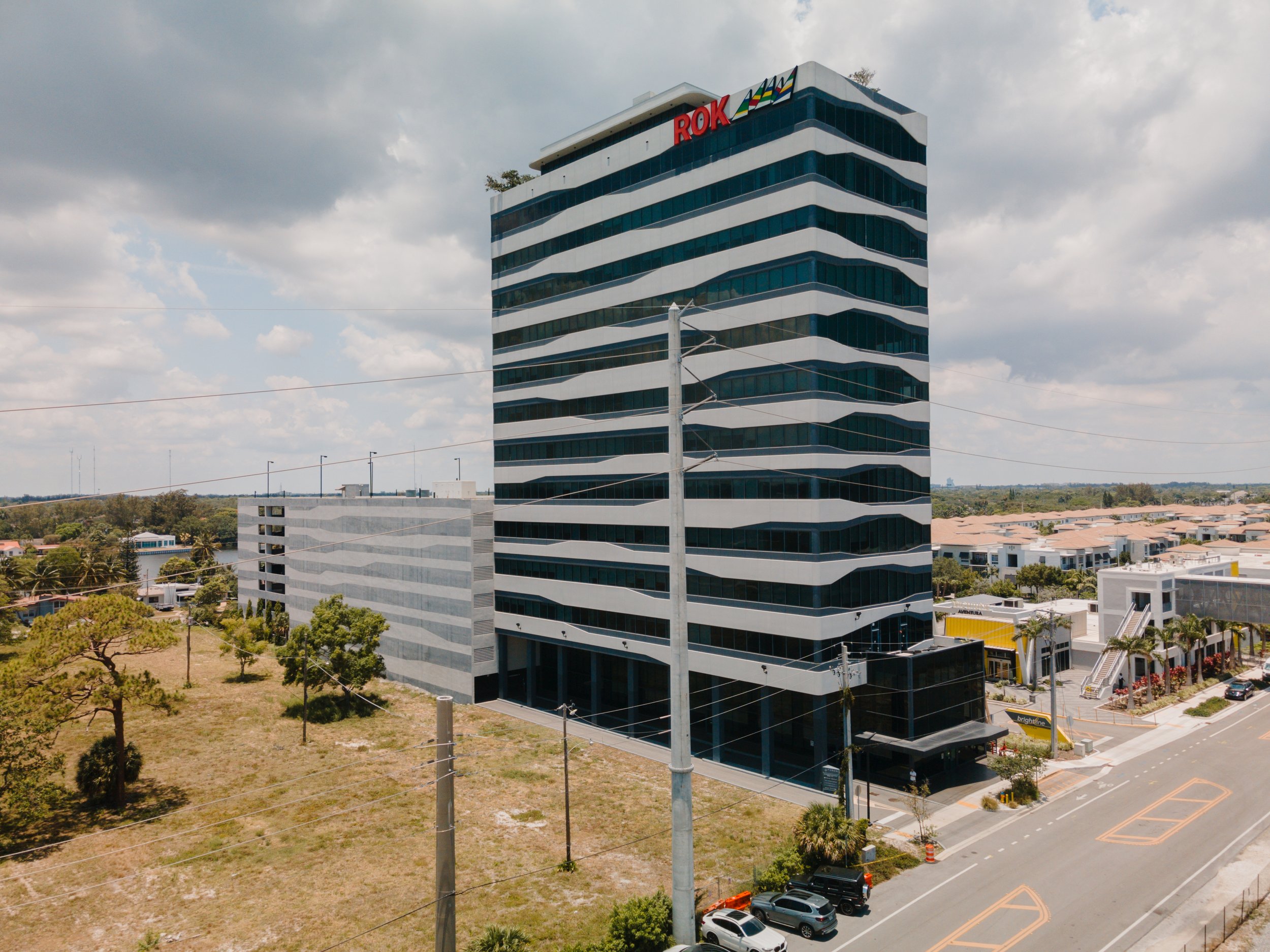 The outside of the ROK building