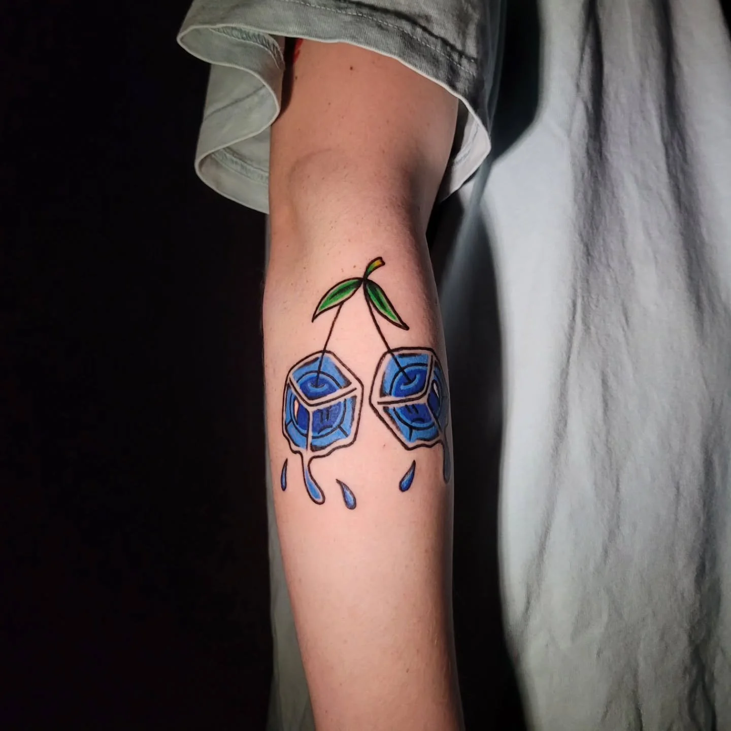 Shout out to @sethsoups for always bringing in &quot;cool&quot; ideas. I had a great time doing this one. Thanks for looking! 
DM or email for booking.

#tattooartist #tattoo #colortattoo #kwadronneedles #kcmo