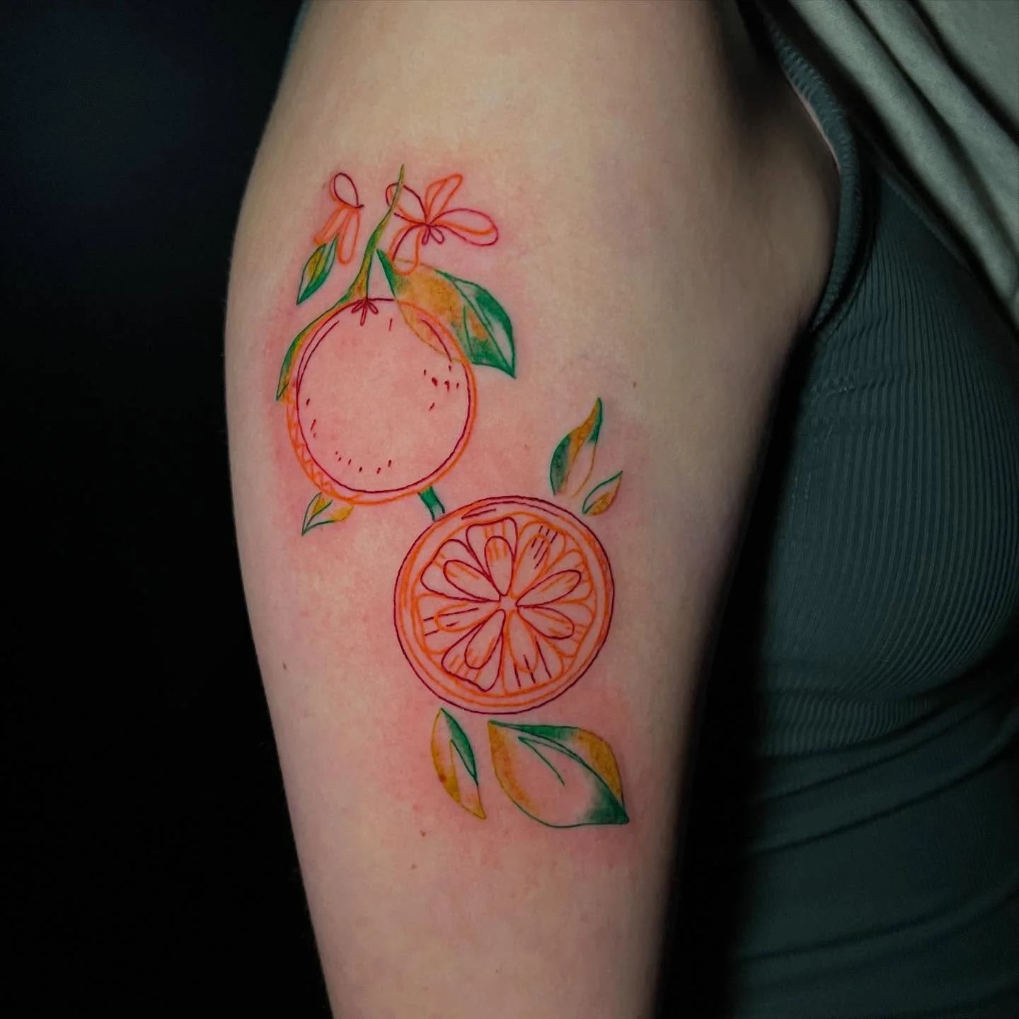 Omg this turned out so cute! I love a good minimalist tattoo moment, and I would LOVE to do more designs like this in the future!