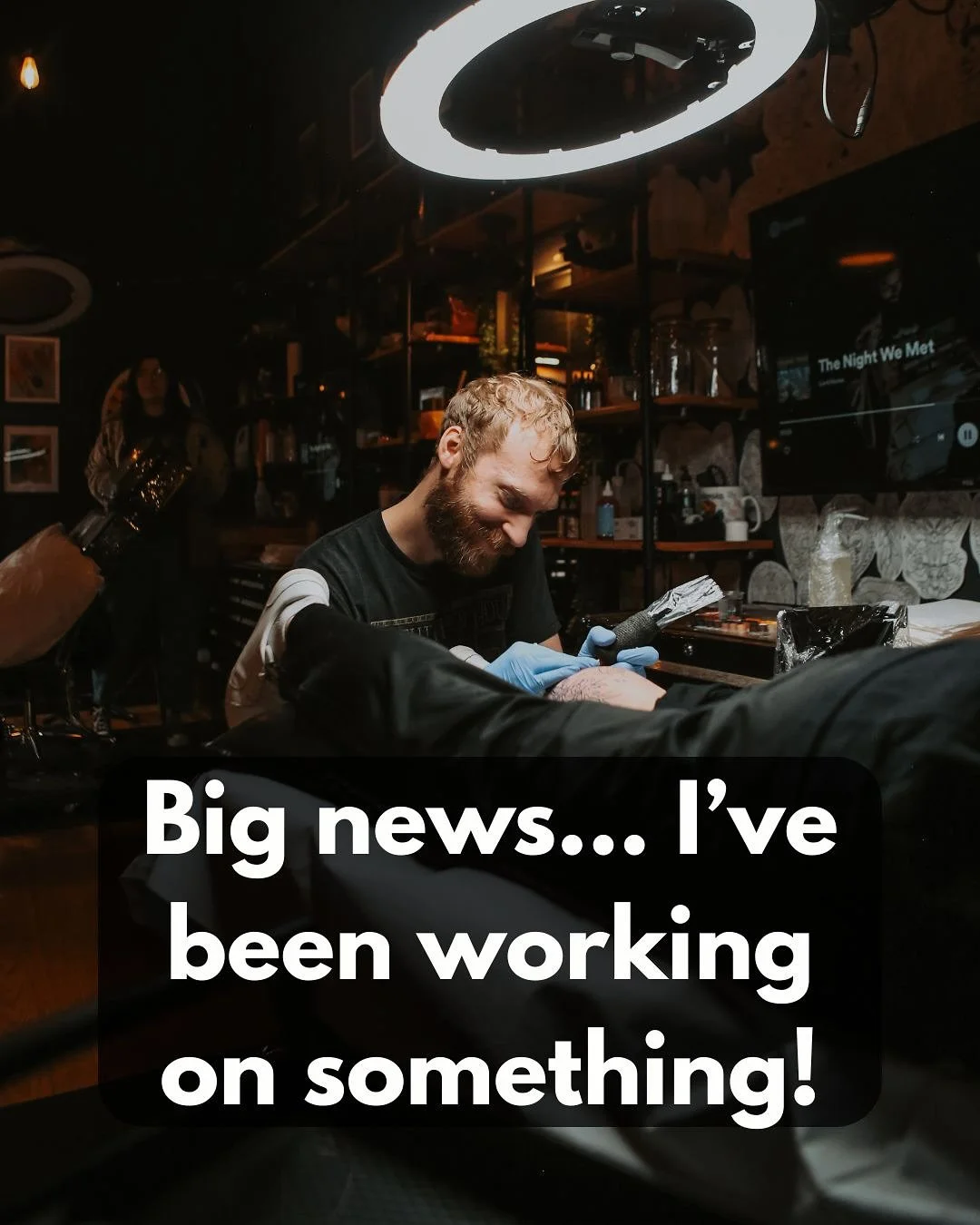 It&rsquo;s here &mdash; my brand new website is officially live! 🖤
This has been in the works for a while, and I wanted to create more than just a place to show off my tattoos. I wanted to build a space that reflects my style, answers your questions