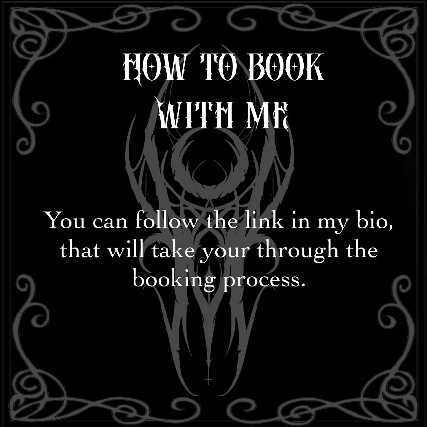 ⸻

🎃HOW TO BOOK WITH ME 🎃
I&rsquo;ve made booking super simple! Just follow the link in my bio to:
✔️ Fill out all the details for your tattoo
✔️ Attach your reference photos
✔️ Pay your deposit directly online

And that&rsquo;s it&mdash;you&rsquo;