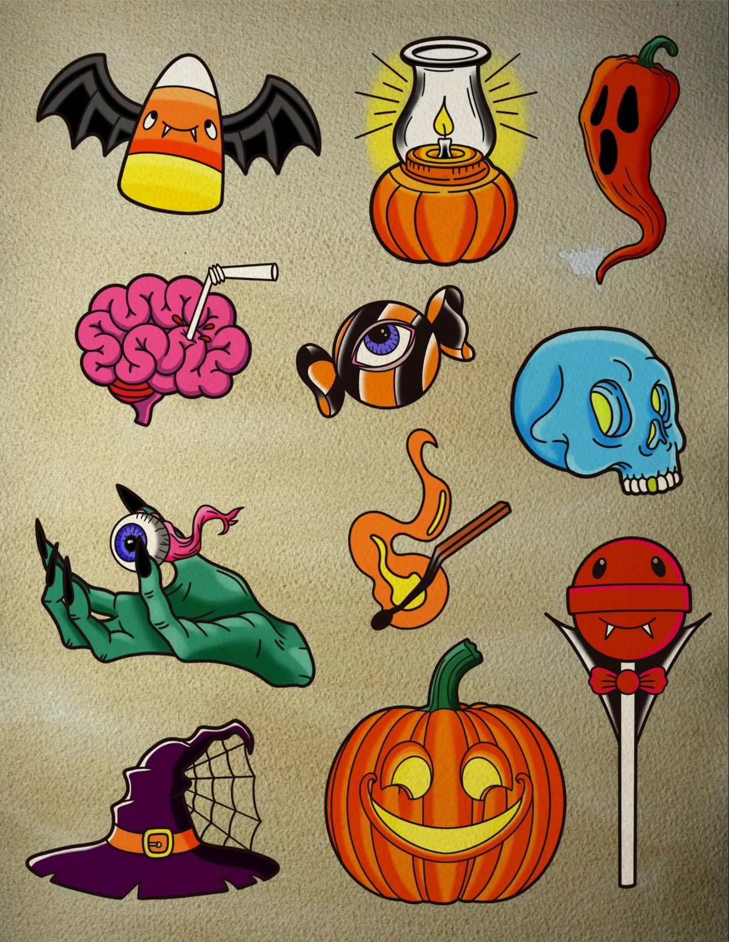Spooky season is upon us! For the month of October I'll be running a discounted rate on any &quot;spooky&quot; tattoos that come my way. 

DM or email (in bio) for inquiries! 

#tattoo #tattooartist #halloween #spookyseason
