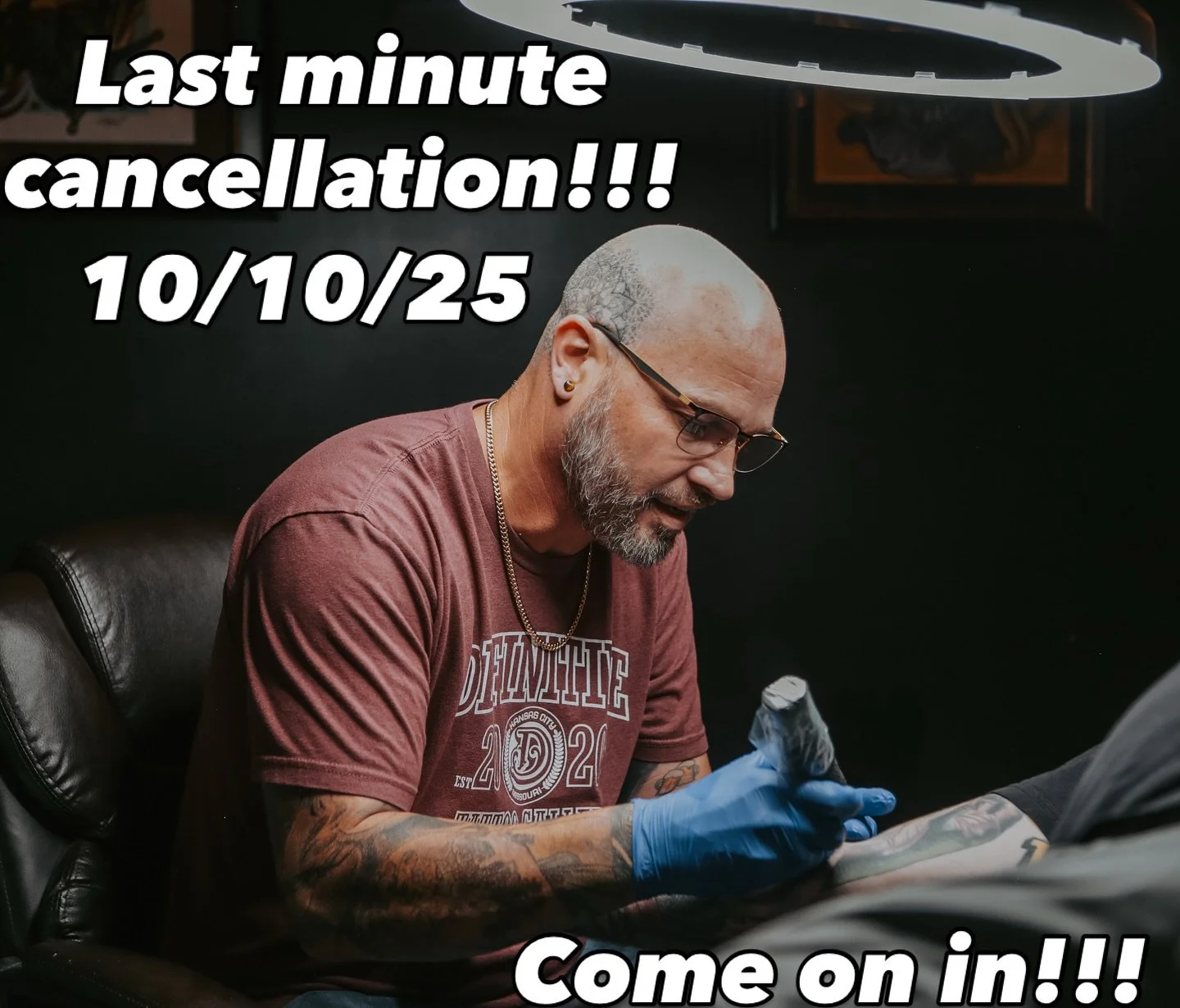 I&rsquo;ve got tomorrow open and plenty of time next week for your tattoo needs! Message me or call the shop at (816)832-8799 to fill your spot! #kansascitytattoo #westportkc